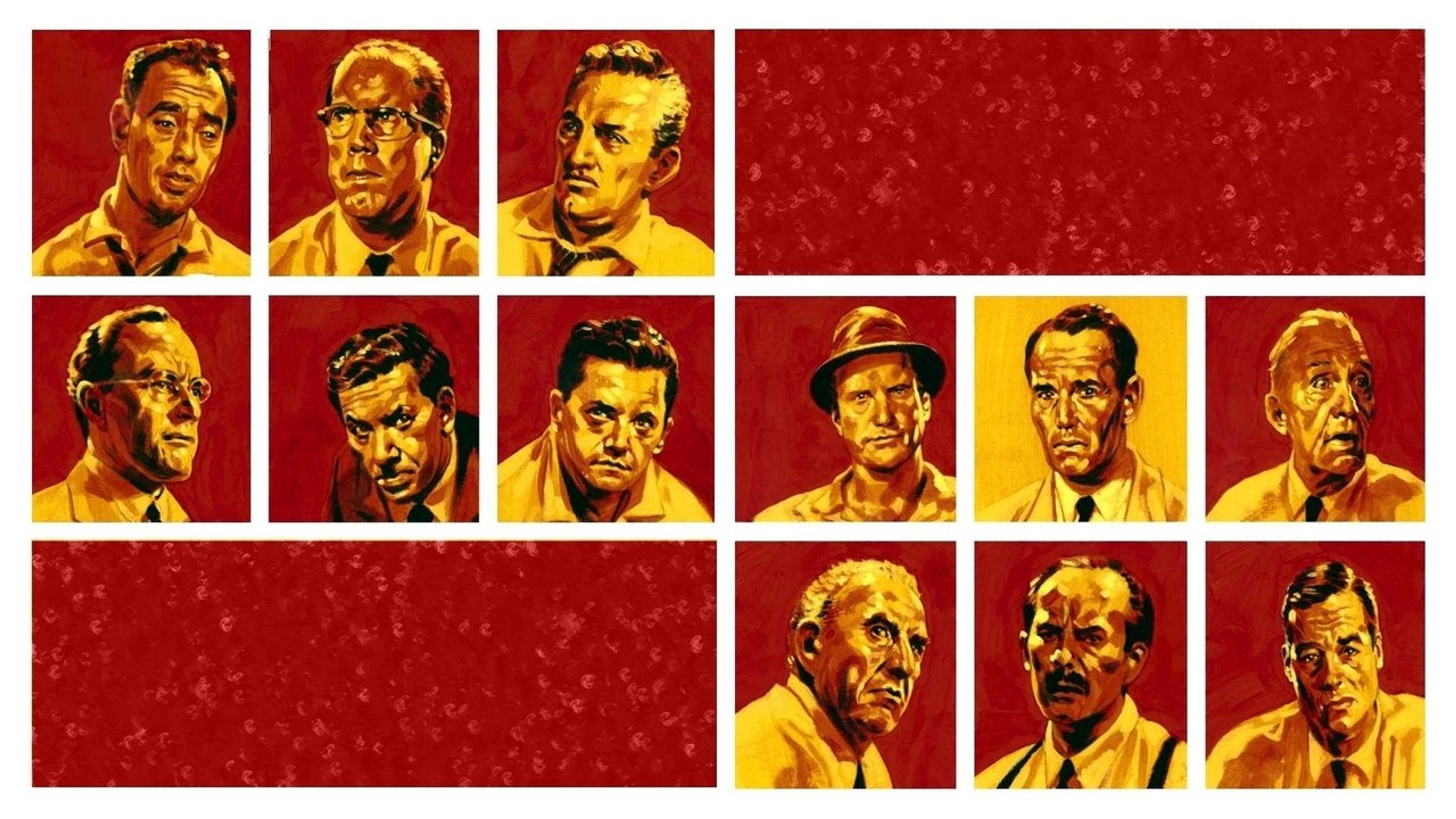 Backdrop of 12 Angry Men