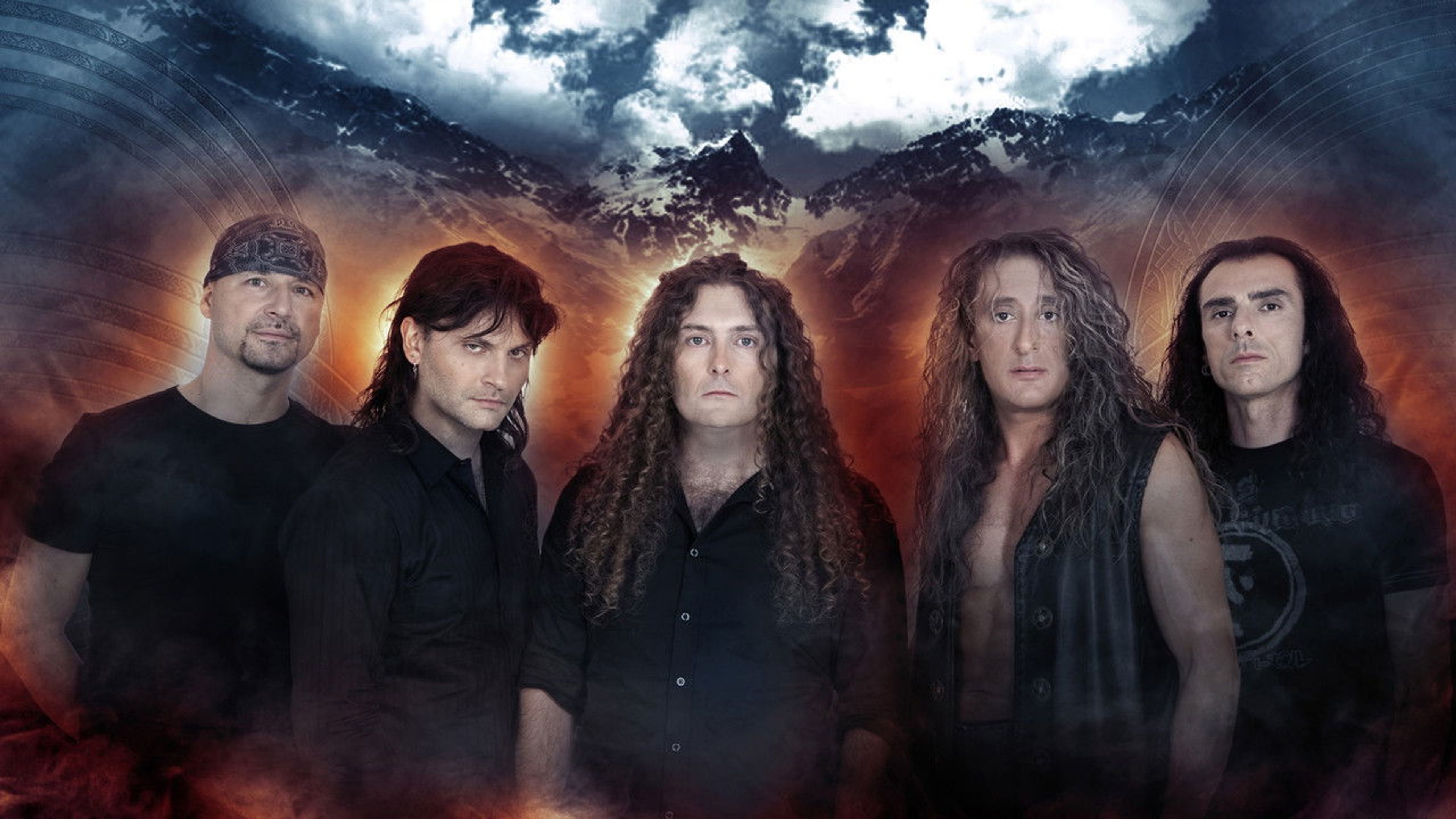 Backdrop of Rhapsody of Fire: Visions from the Enchanted Lands