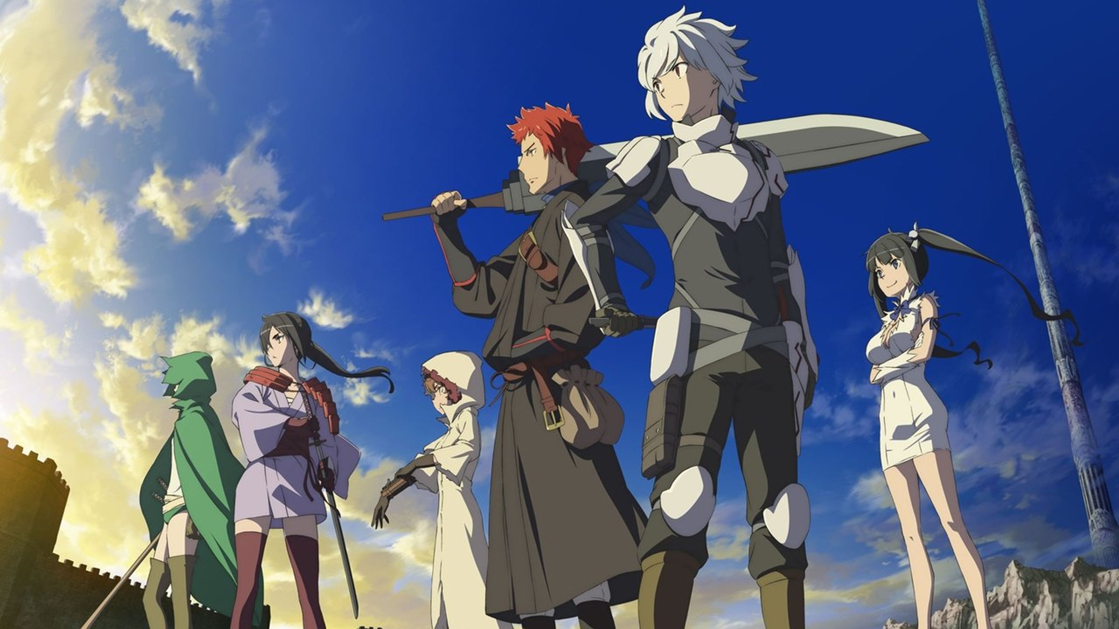 Backdrop of Is It Wrong to Try to Pick Up Girls in a Dungeon?
