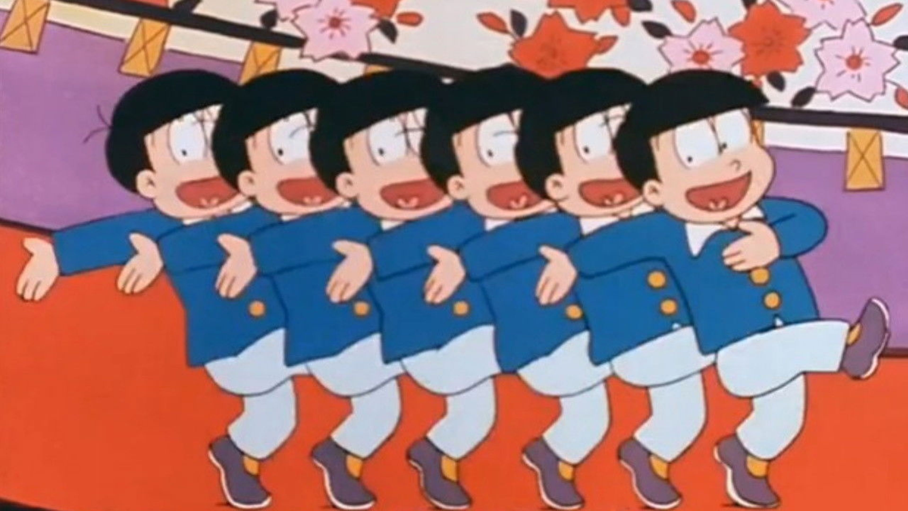Backdrop of Osomatsu-kun