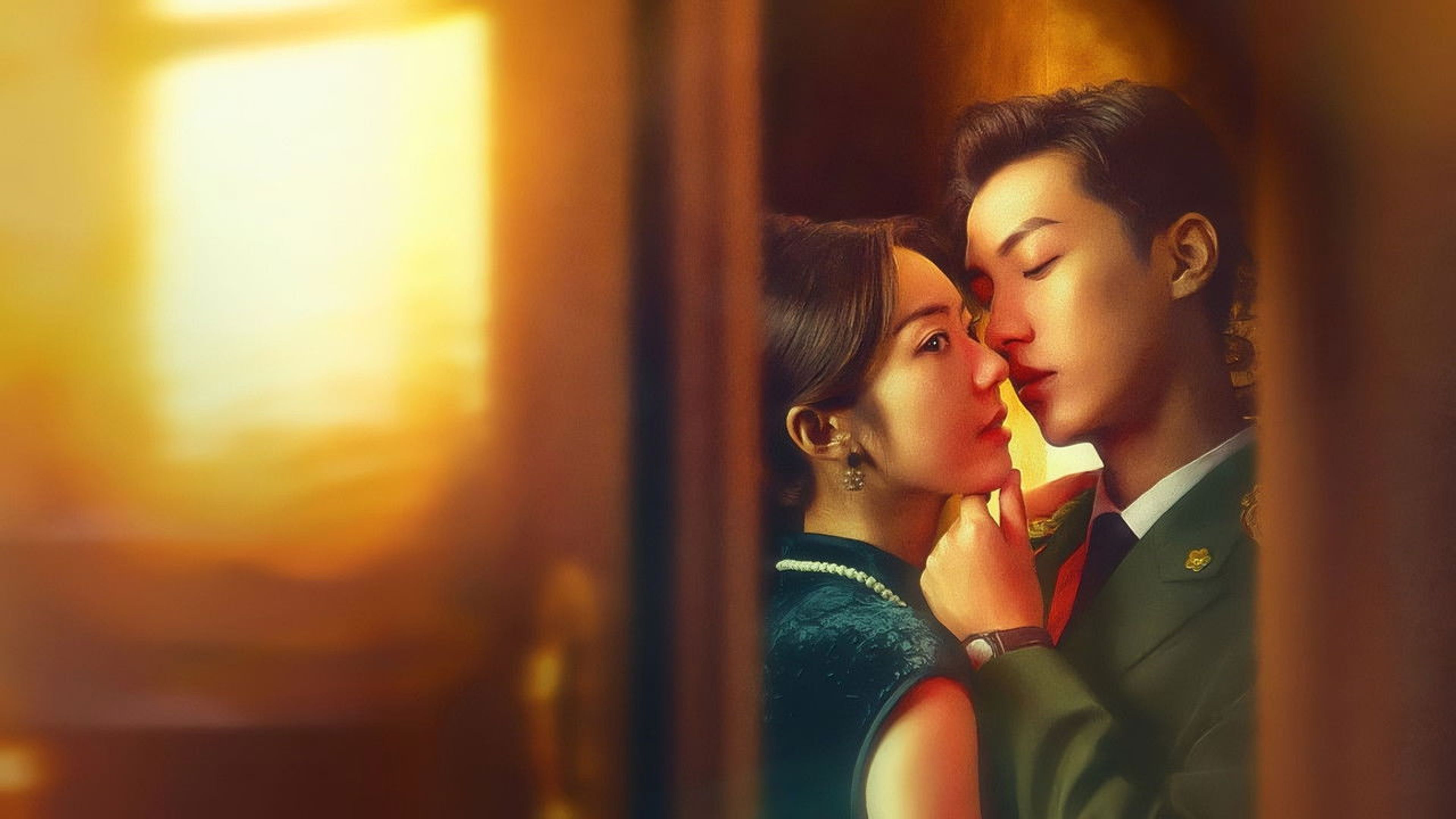 Backdrop of Palms on Love