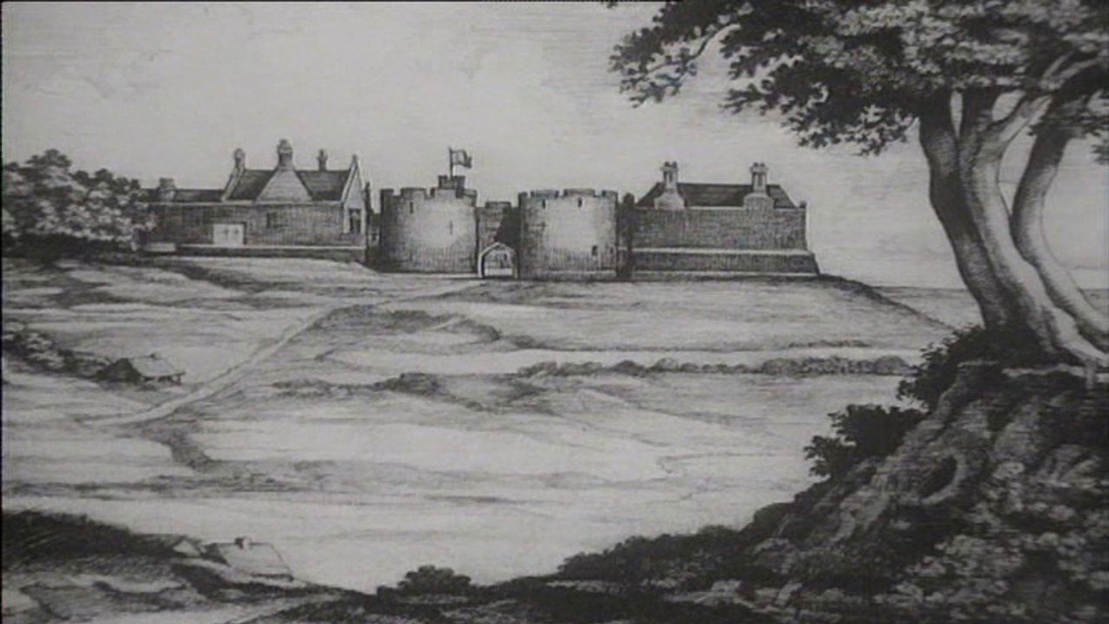 Backdrop of By the Sword Divided