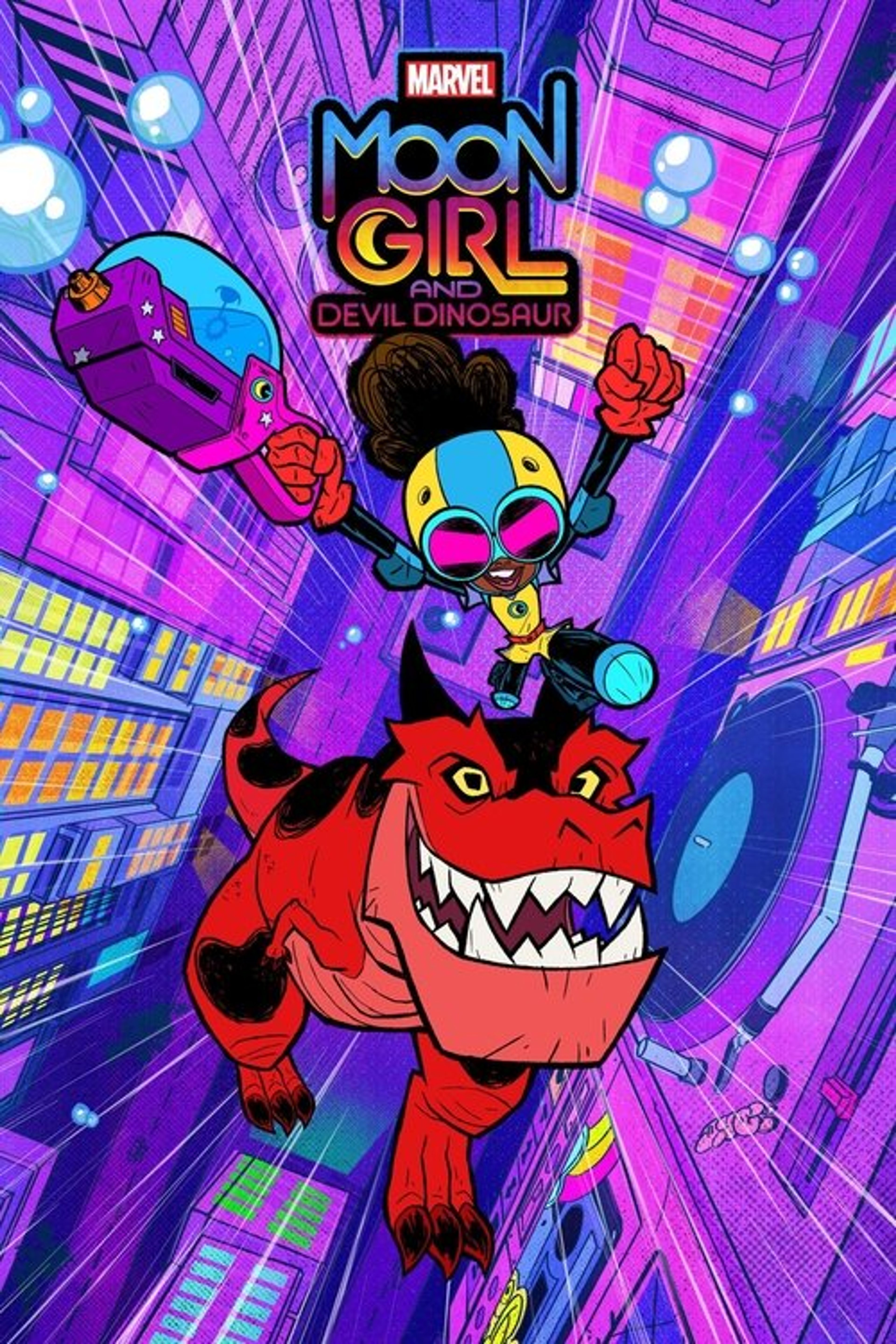 Poster image of Marvel's Moon Girl and Devil Dinosaur