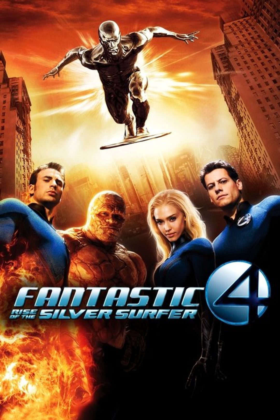 Poster image of Fantastic Four: Rise of the Silver Surfer