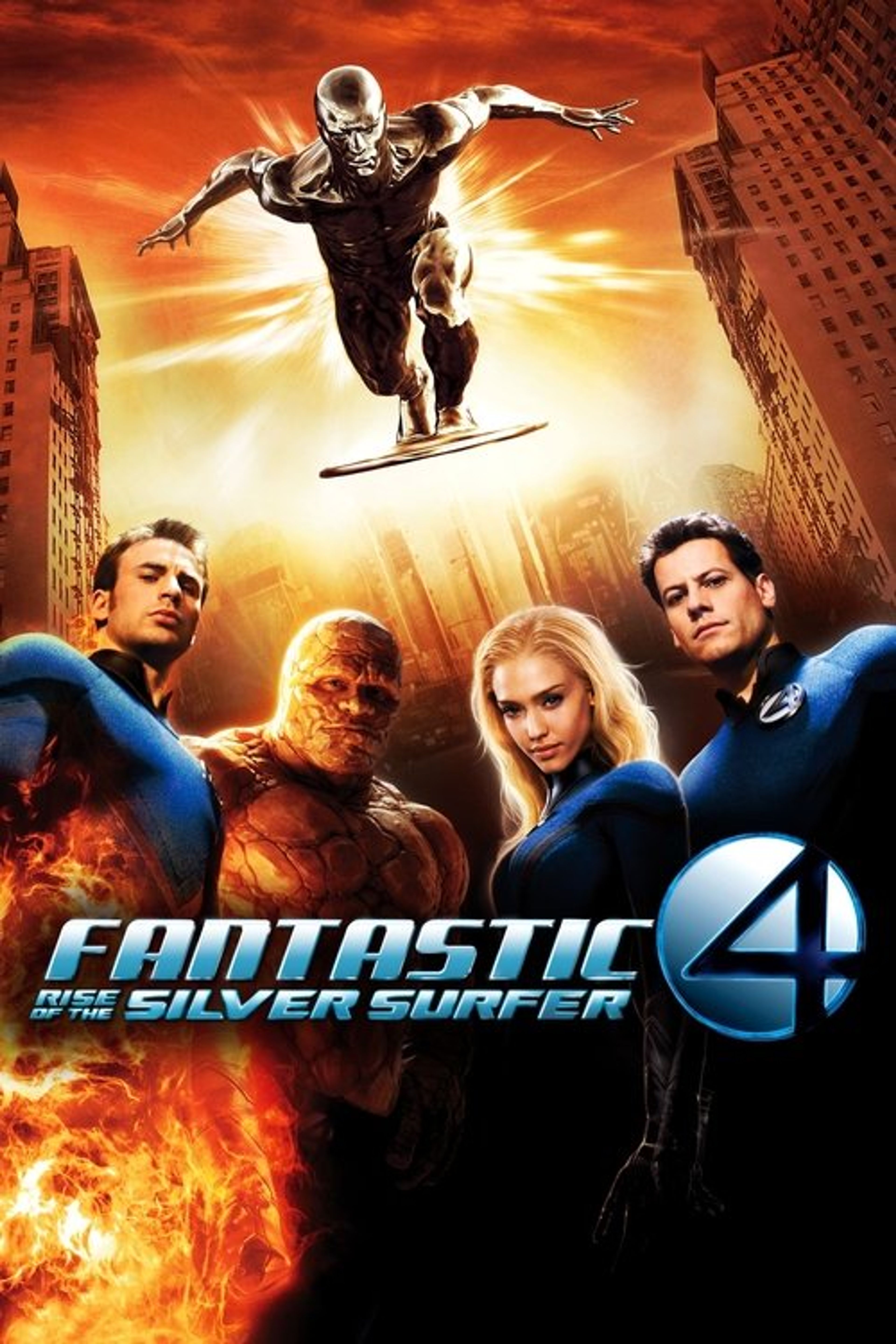 Poster image of Fantastic Four: Rise of the Silver Surfer