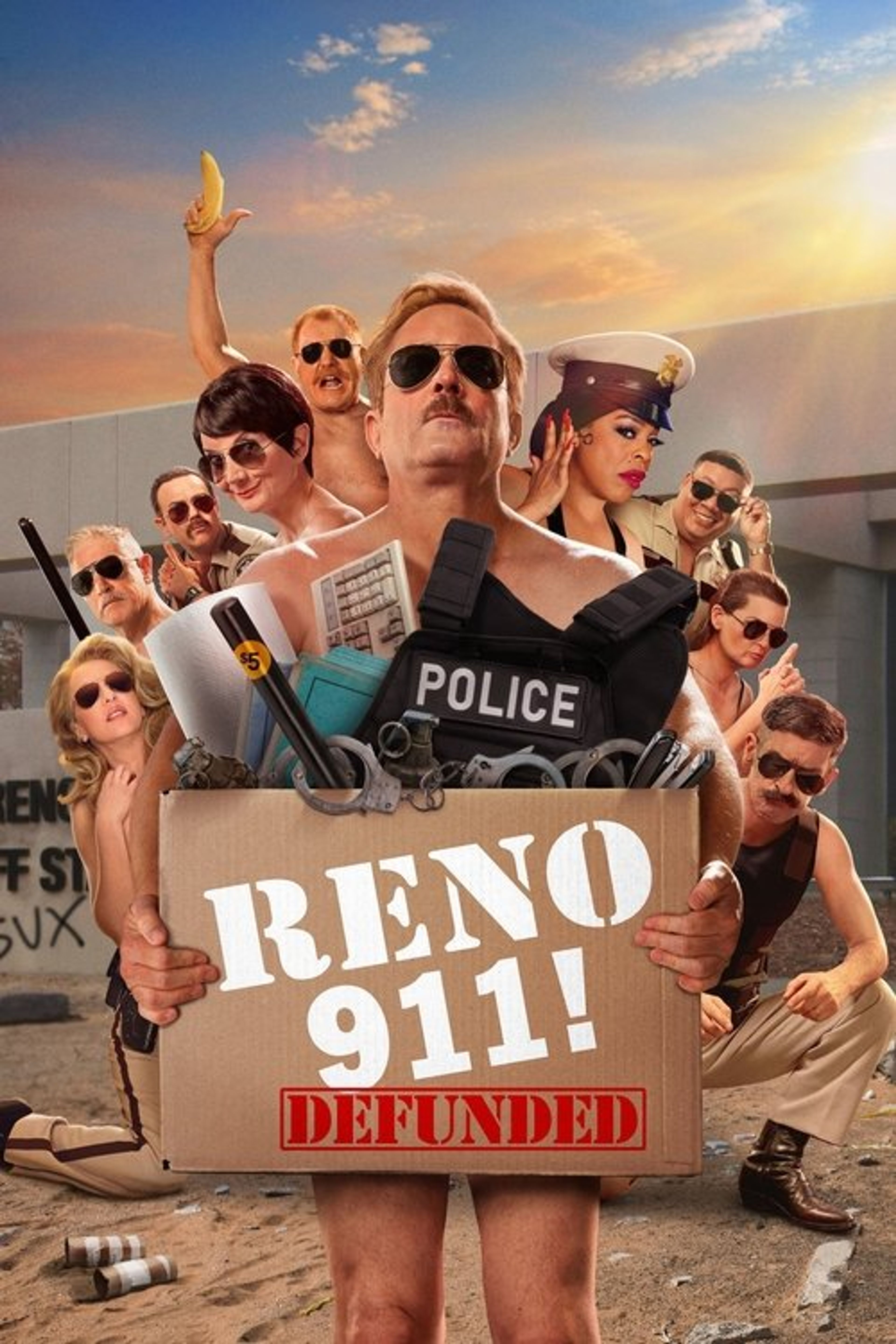 Poster image of Reno 911! Defunded