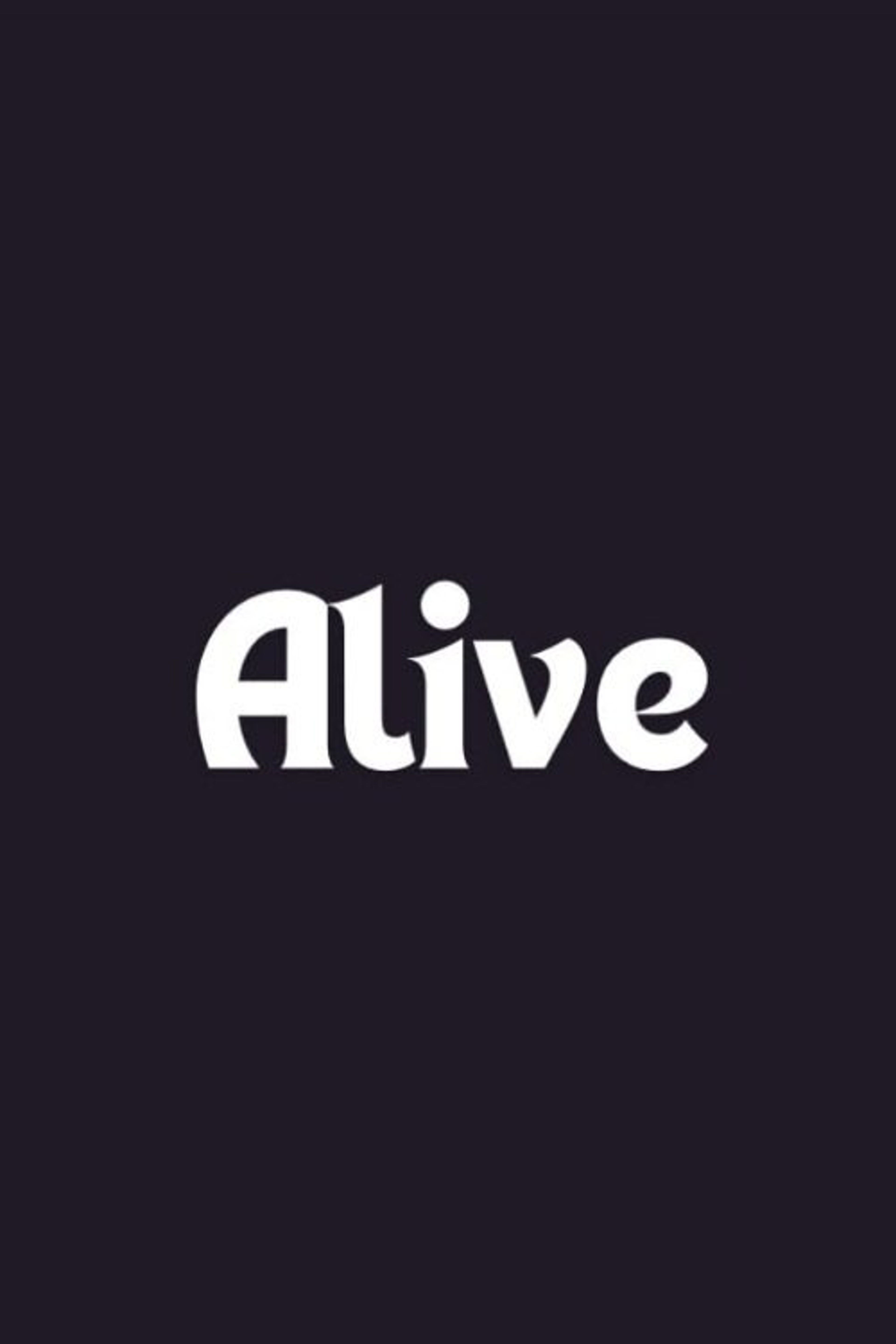 Poster image of Alive