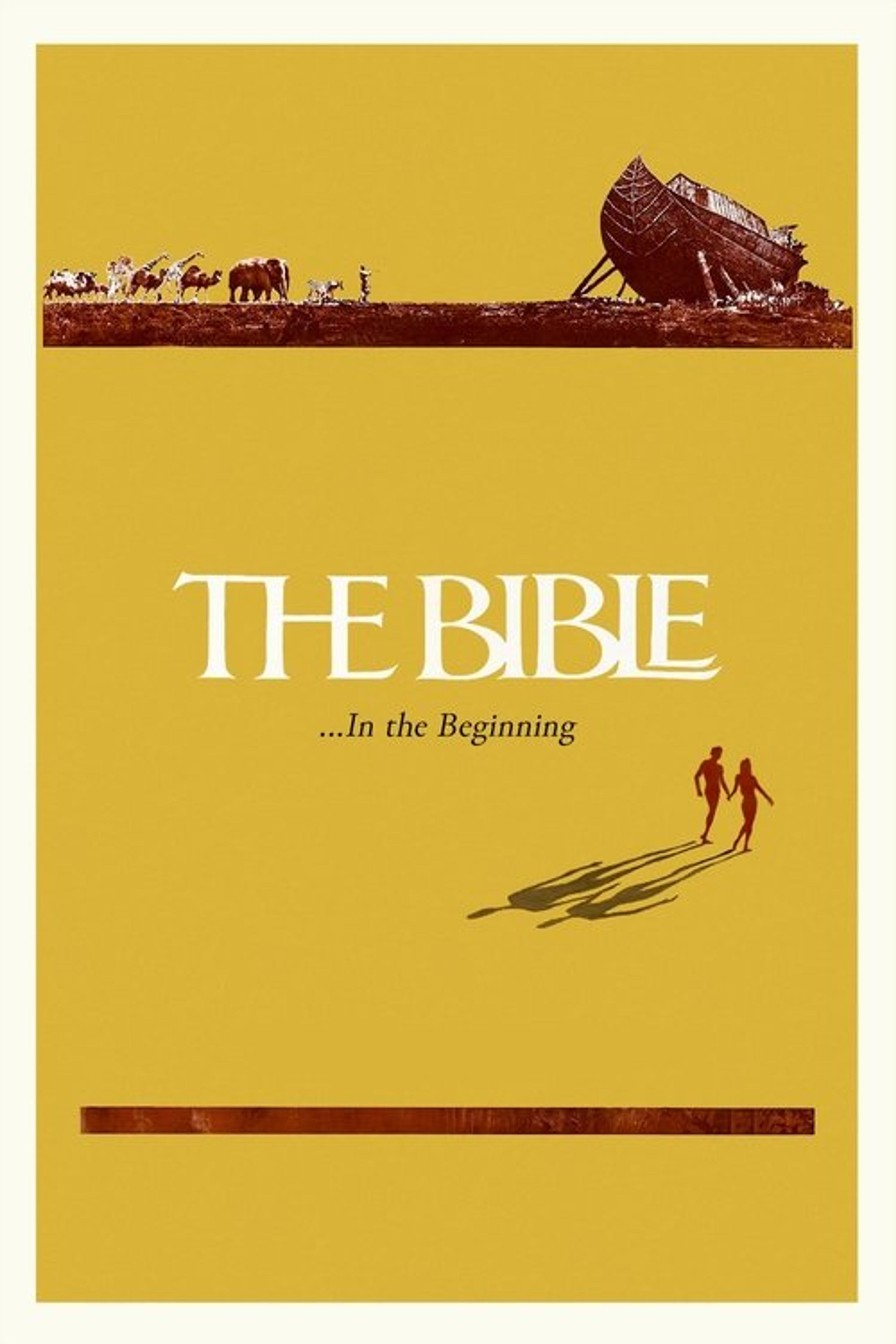 Poster image of The Bible: In the Beginning...