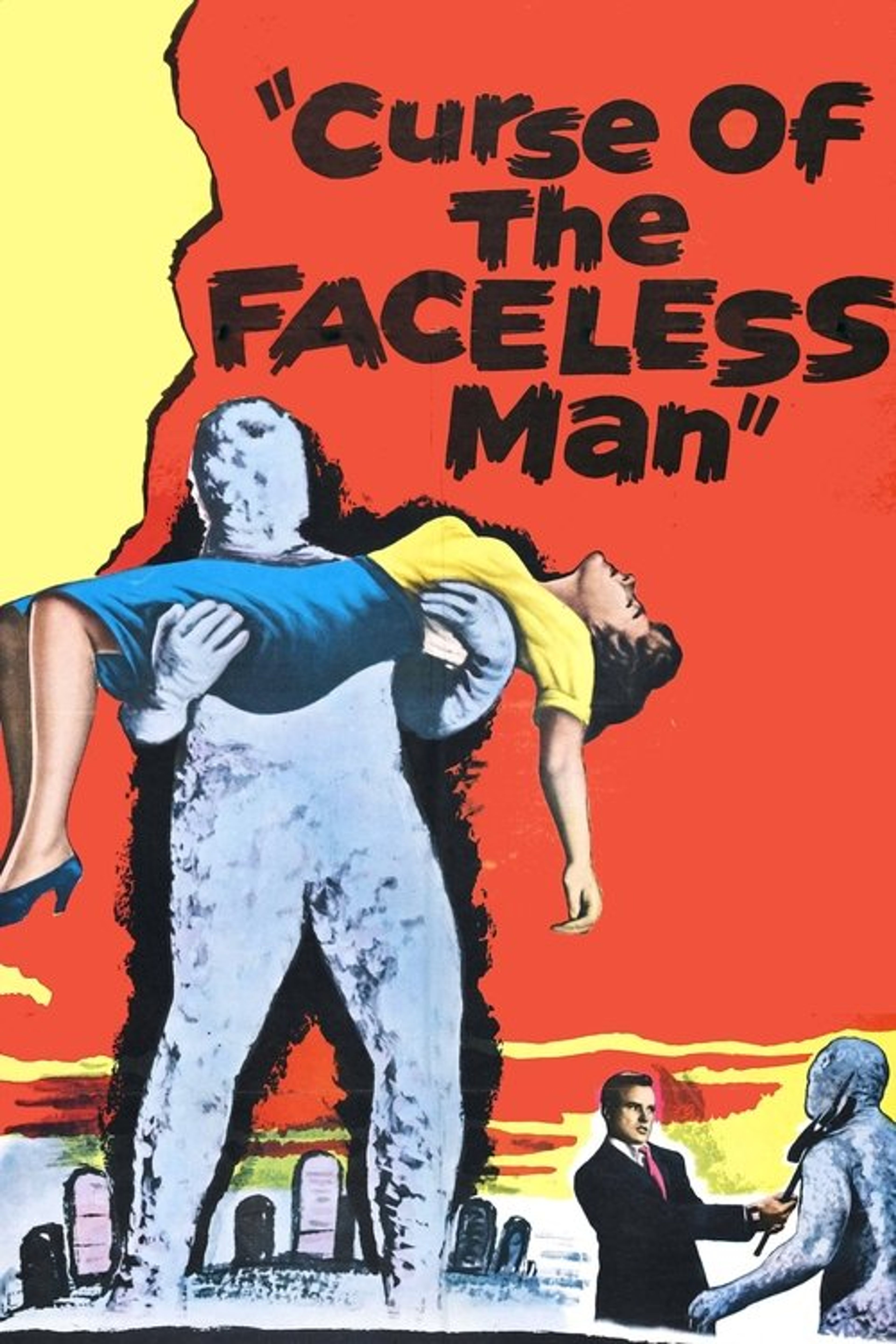 Poster image of Curse of the Faceless Man