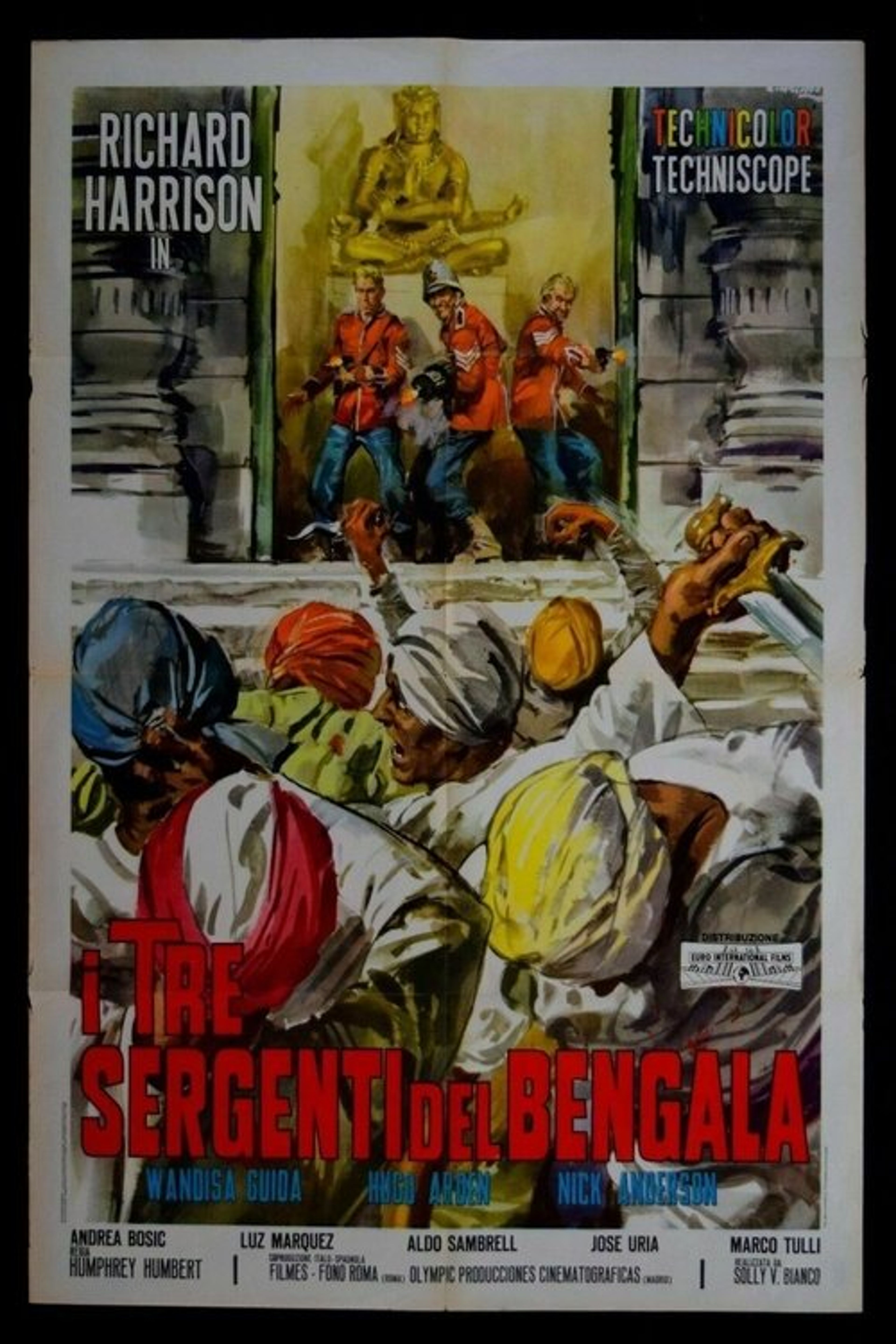 Poster image of Three Sergeants of Bengal