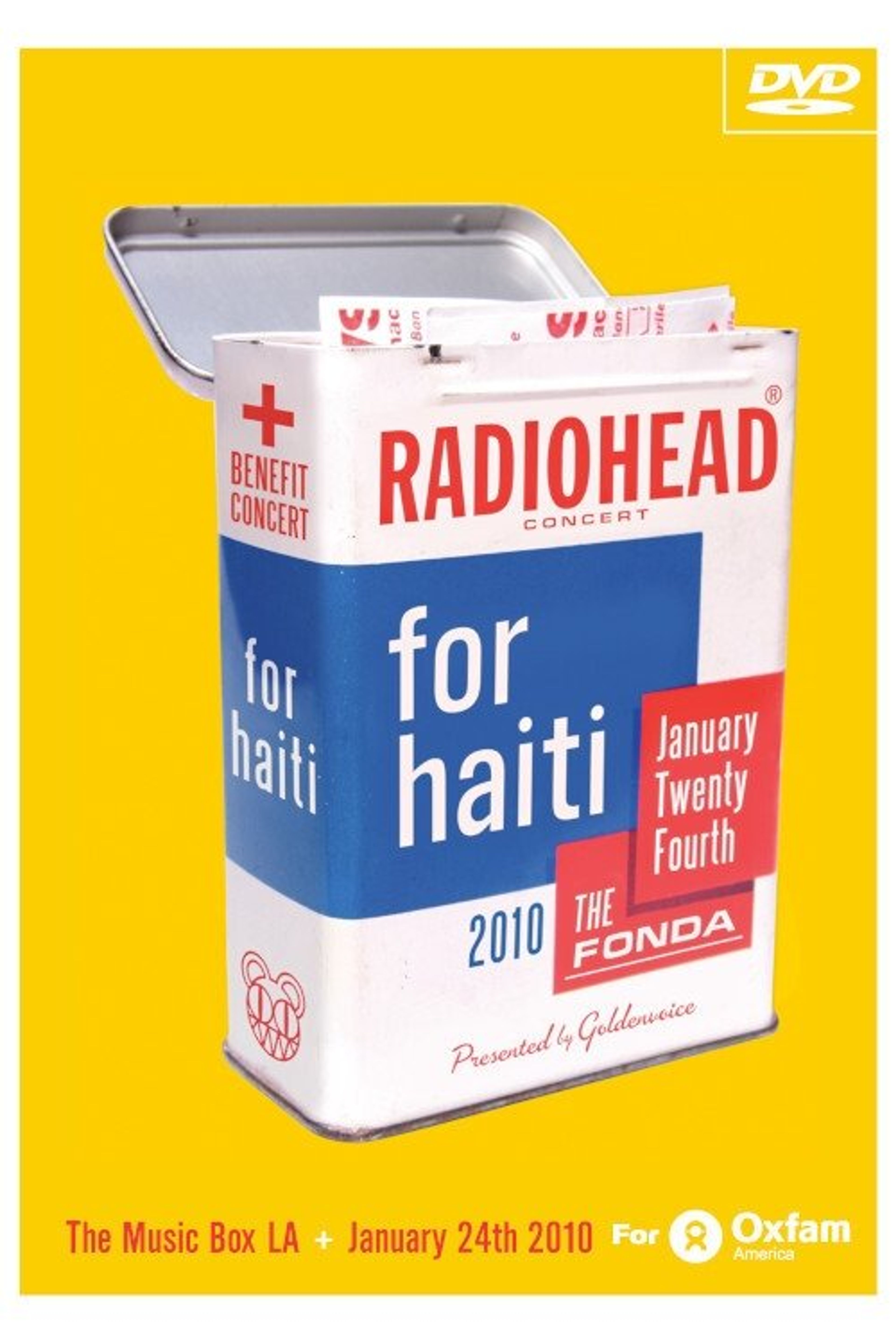 Poster image of Radiohead for Haiti