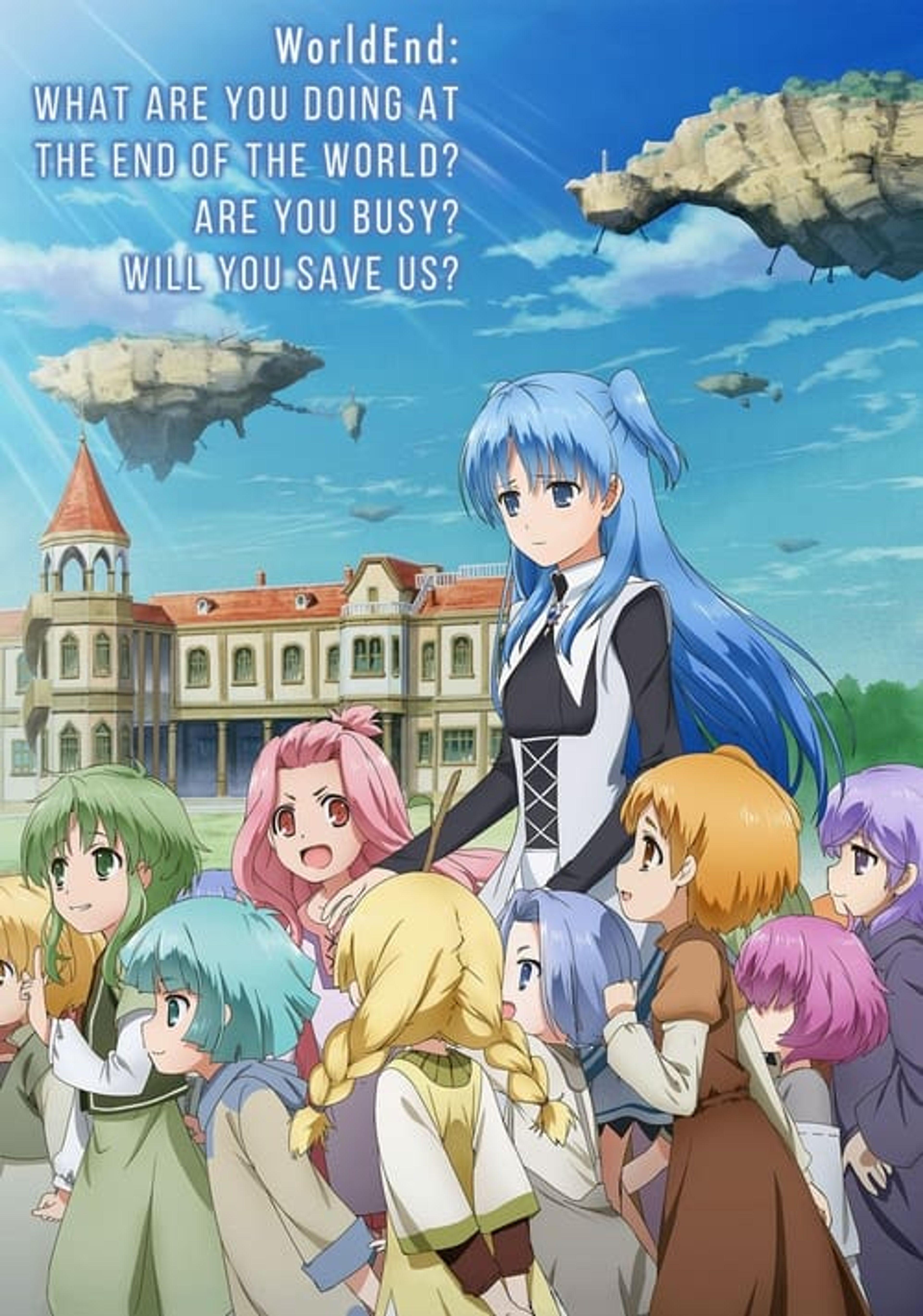 Poster image of WorldEnd: What are you doing at the end of the world? Are you busy? Will you save us?