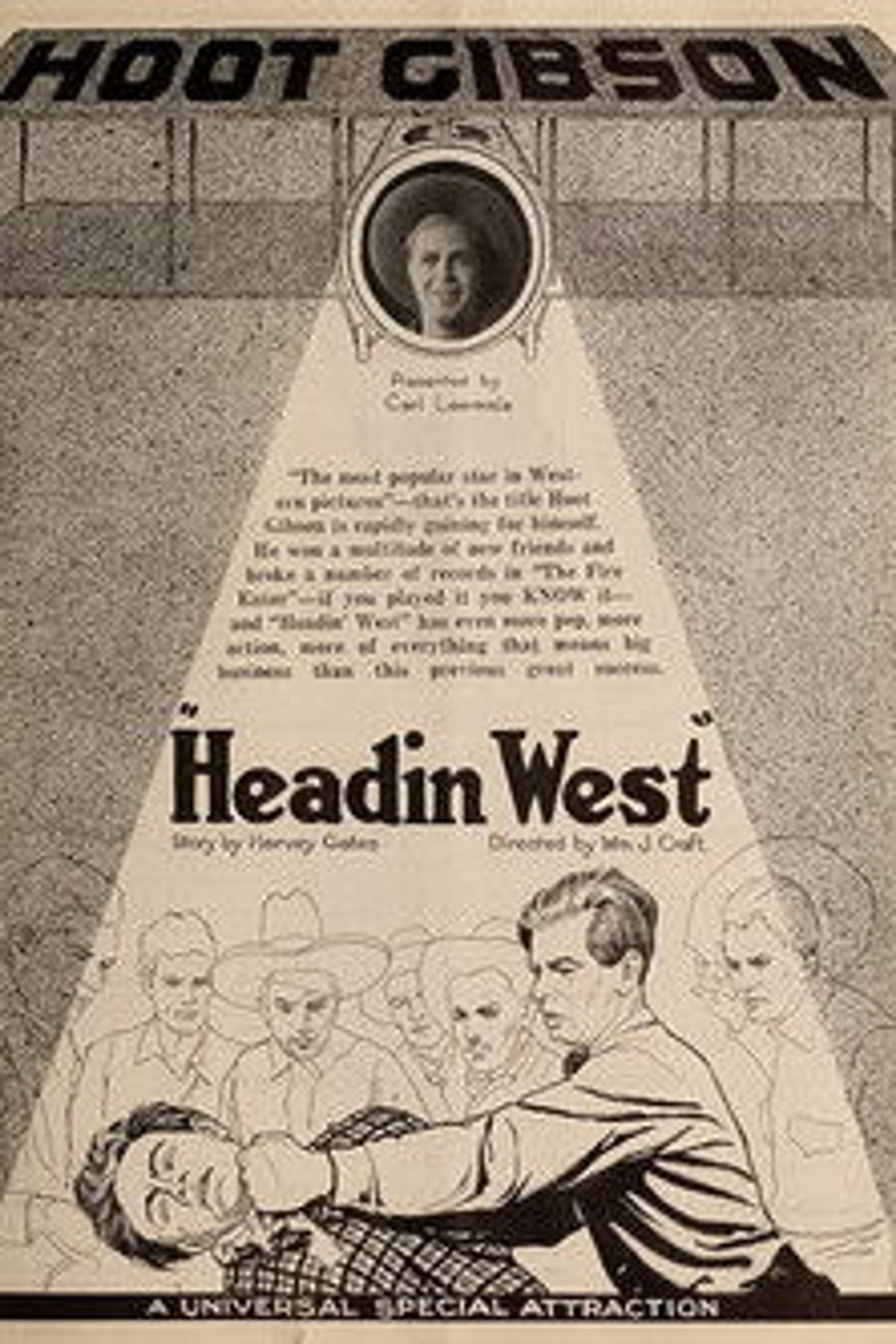 Poster image of Headin' West