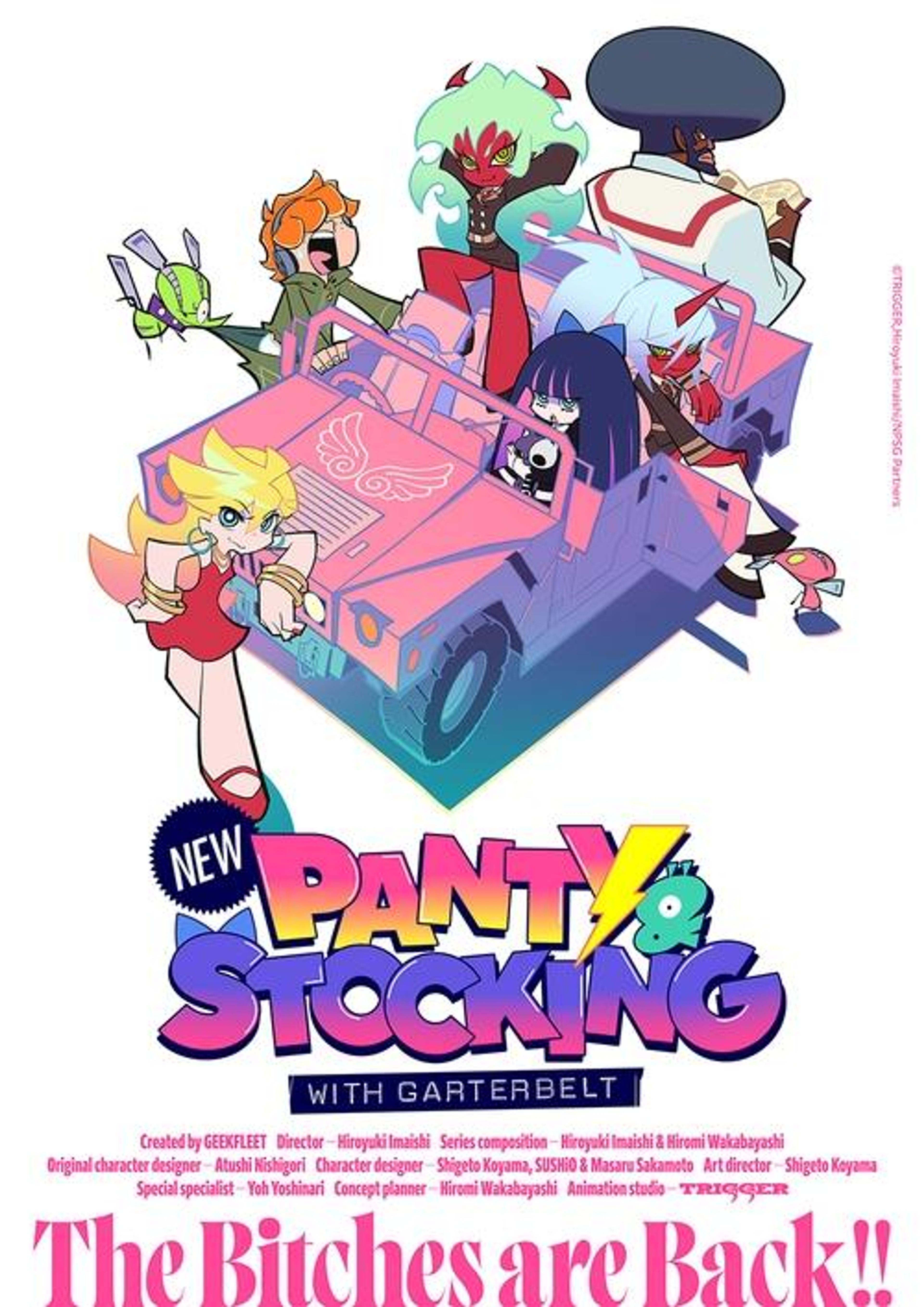 Poster image of New PANTY & STOCKING with GARTERBELT