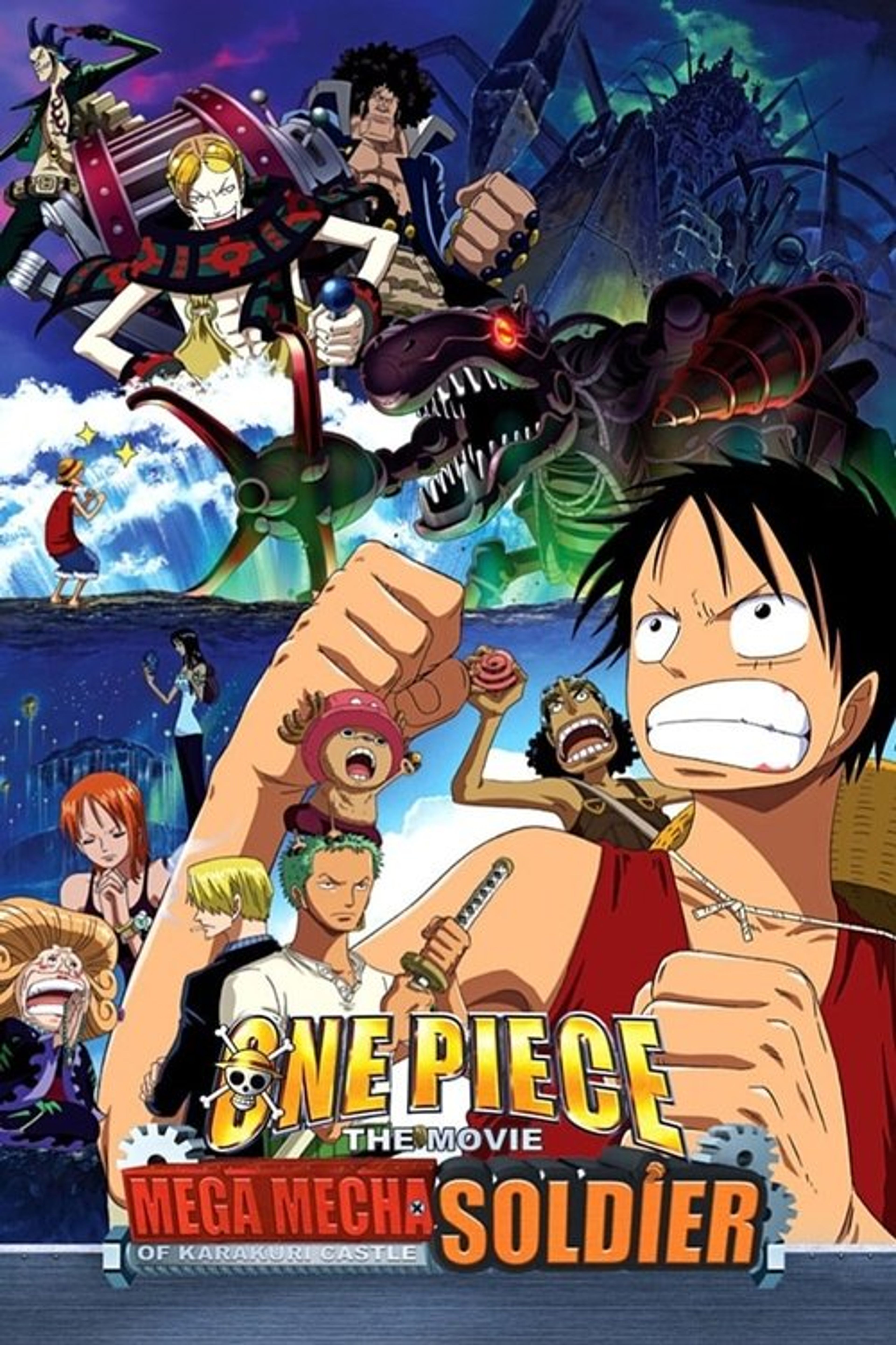 Poster image of One Piece: Giant Mecha Soldier of Karakuri Castle