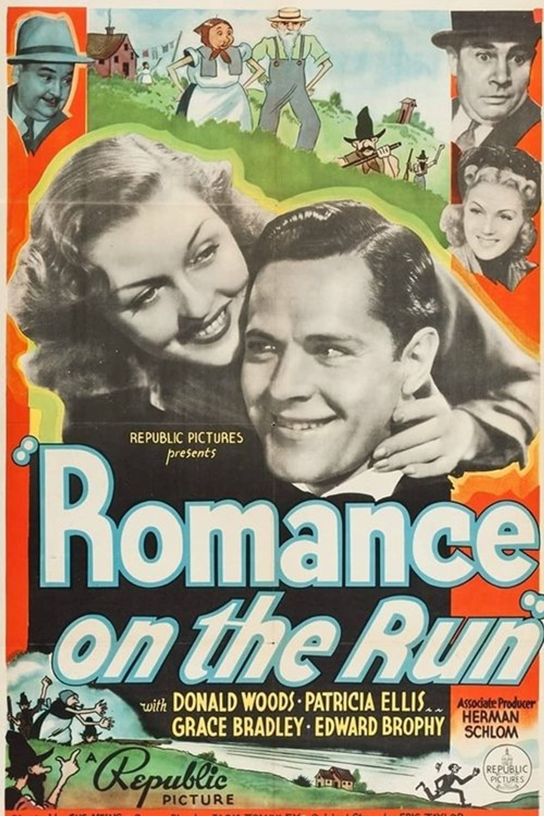 Poster image of Romance on the Run