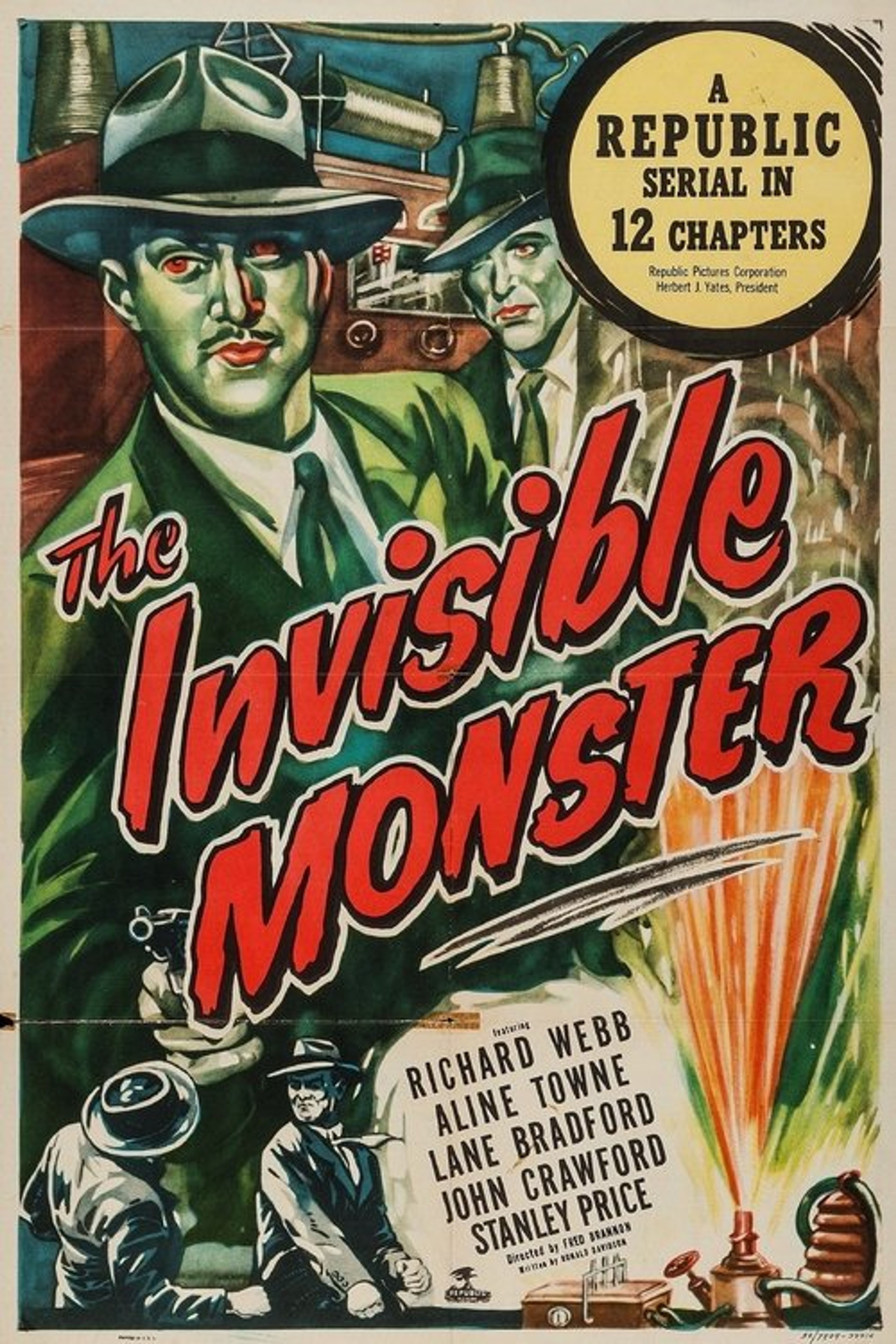 Poster image of The Invisible Monster