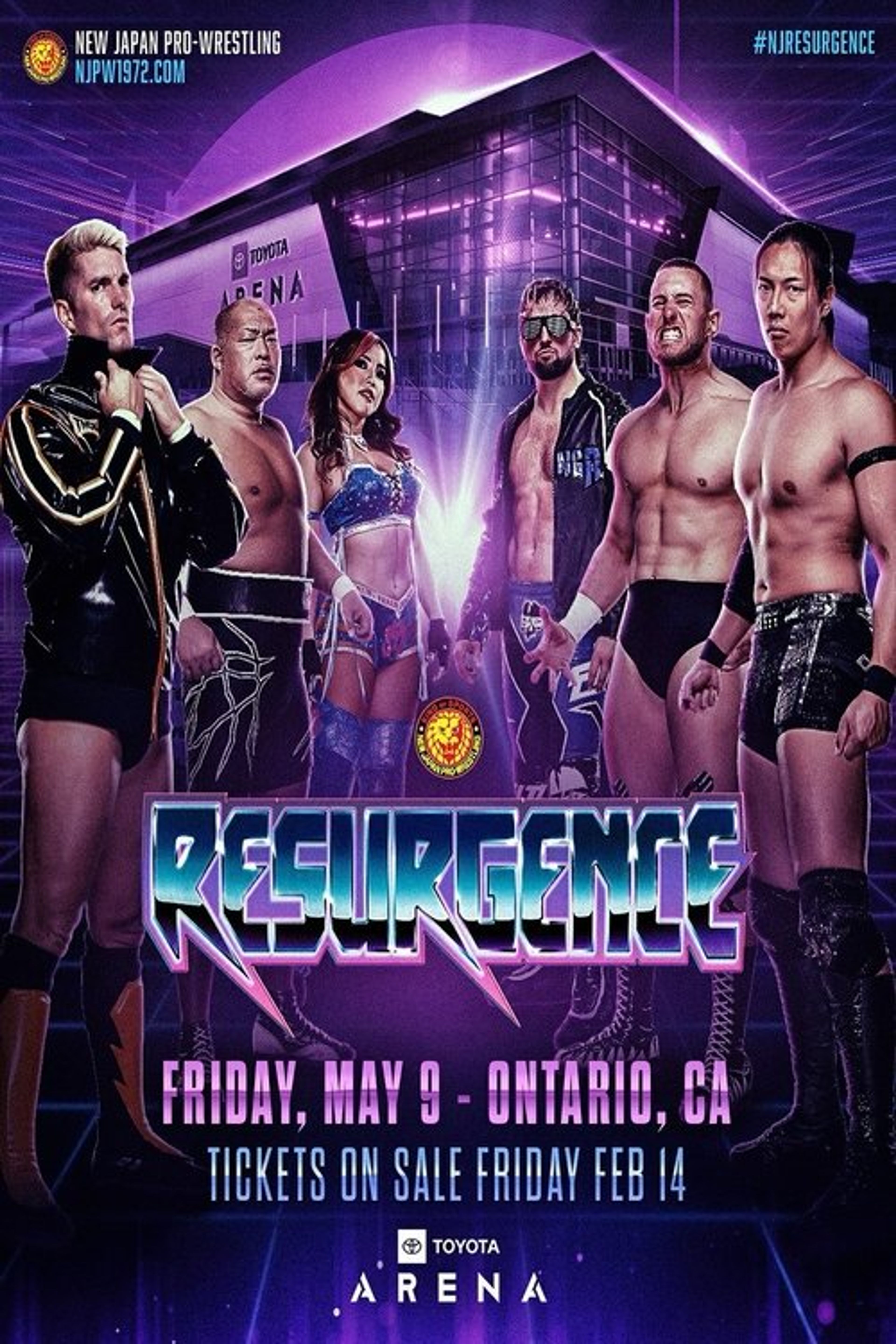 Poster image of NJPW Resurgence 2025
