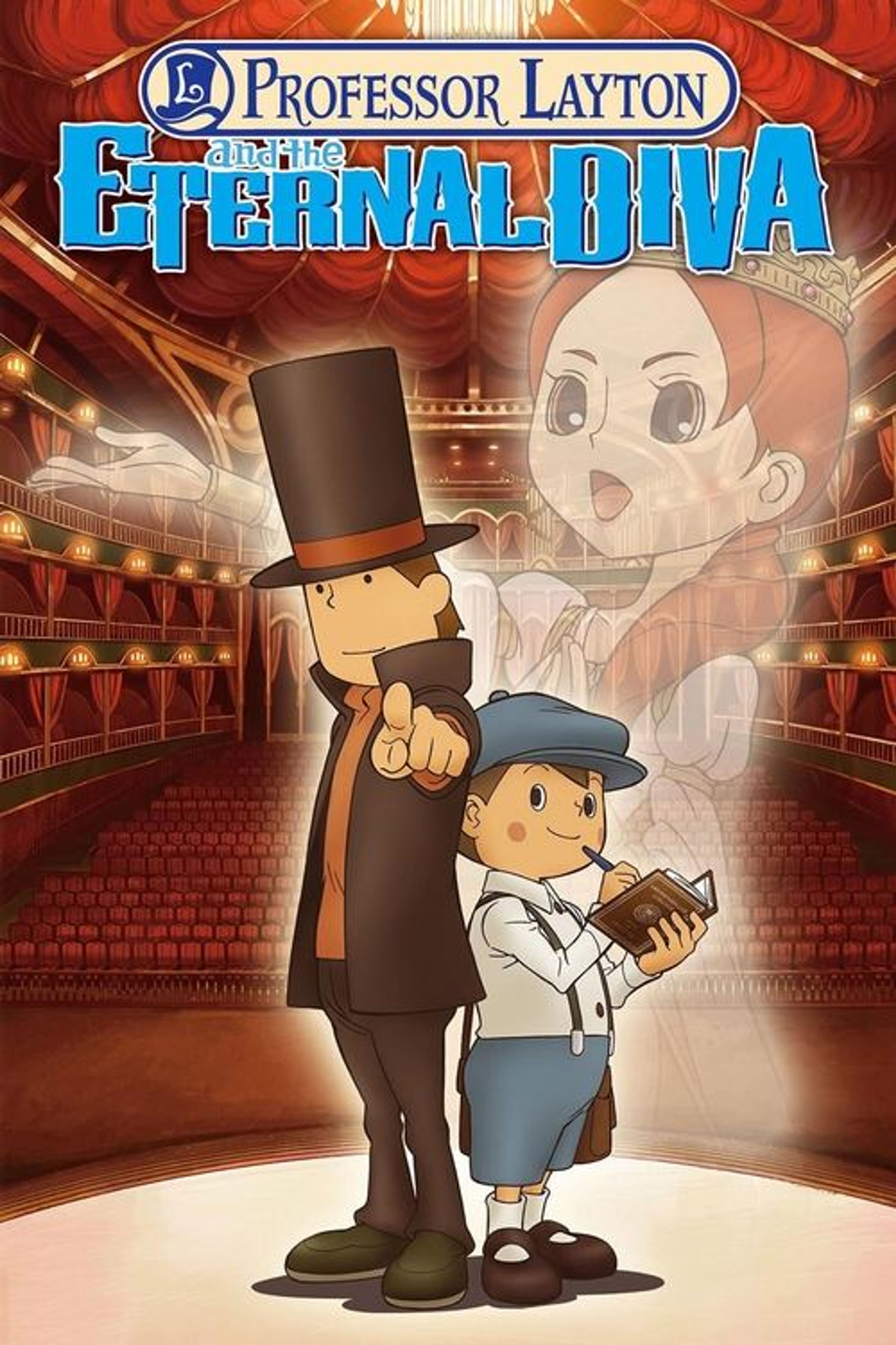 Poster image of Professor Layton and the Eternal Diva