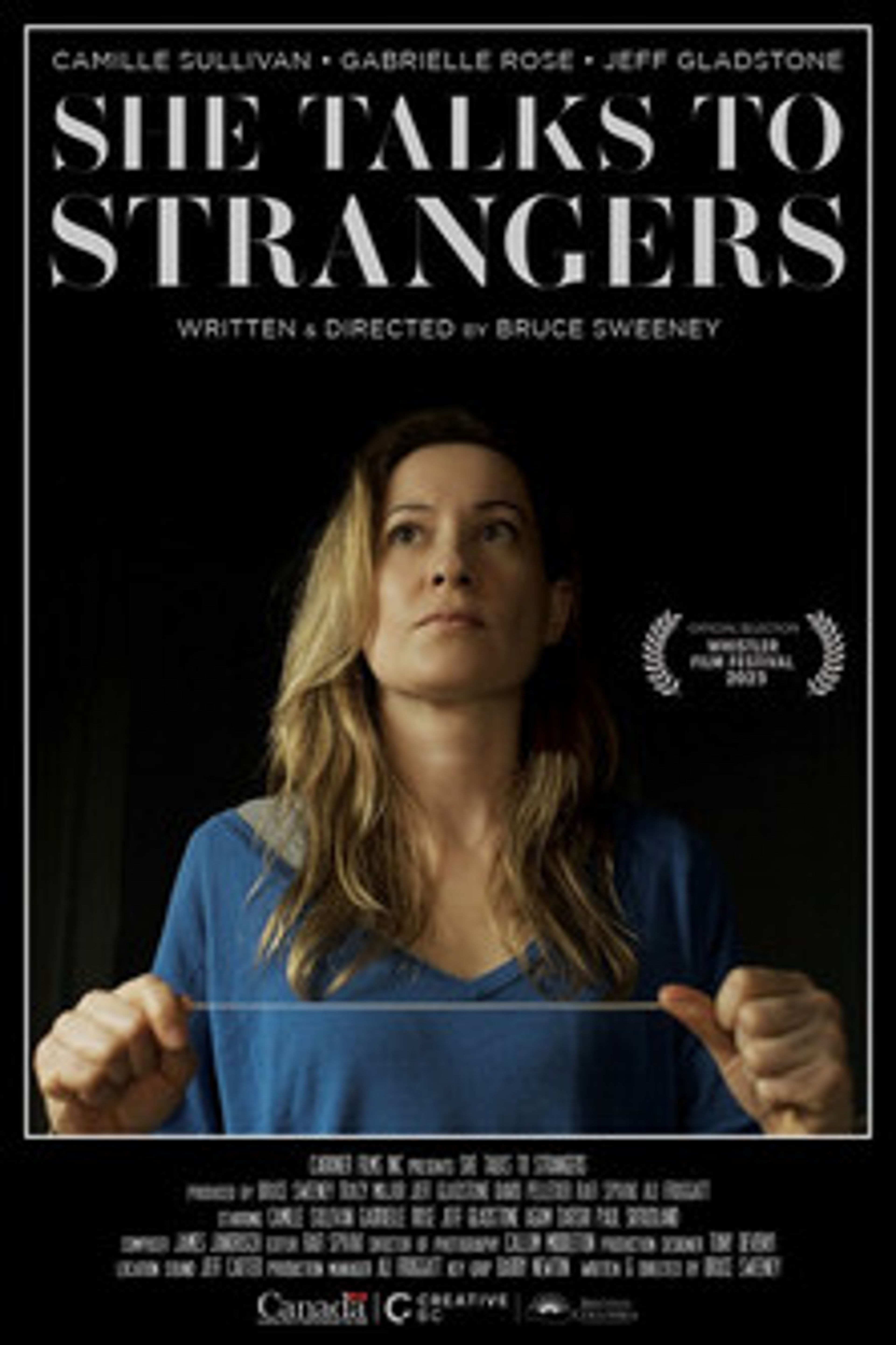 Poster image of She Talks to Strangers
