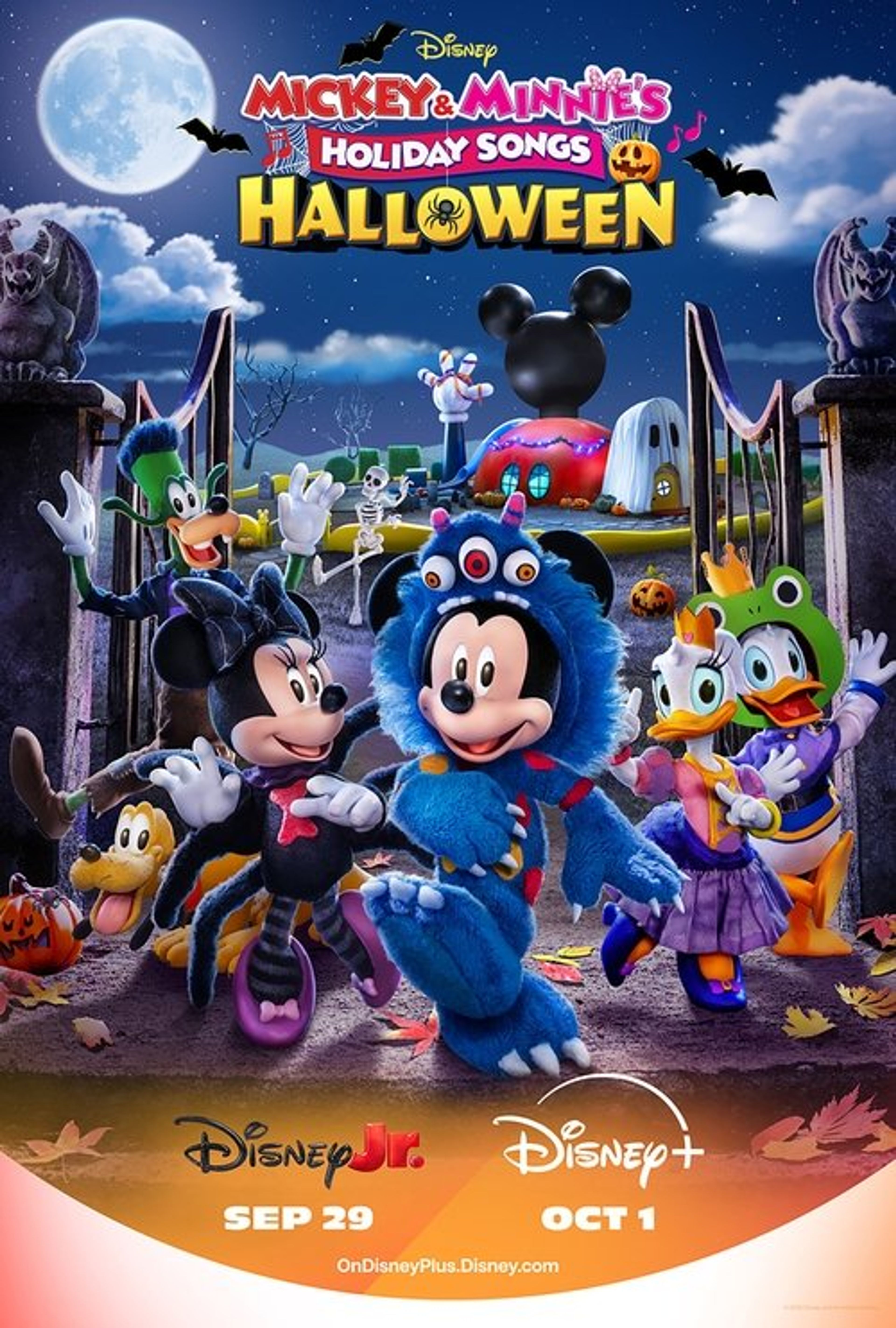 Poster image of Mickey and Minnie's Holiday Songs: Halloween