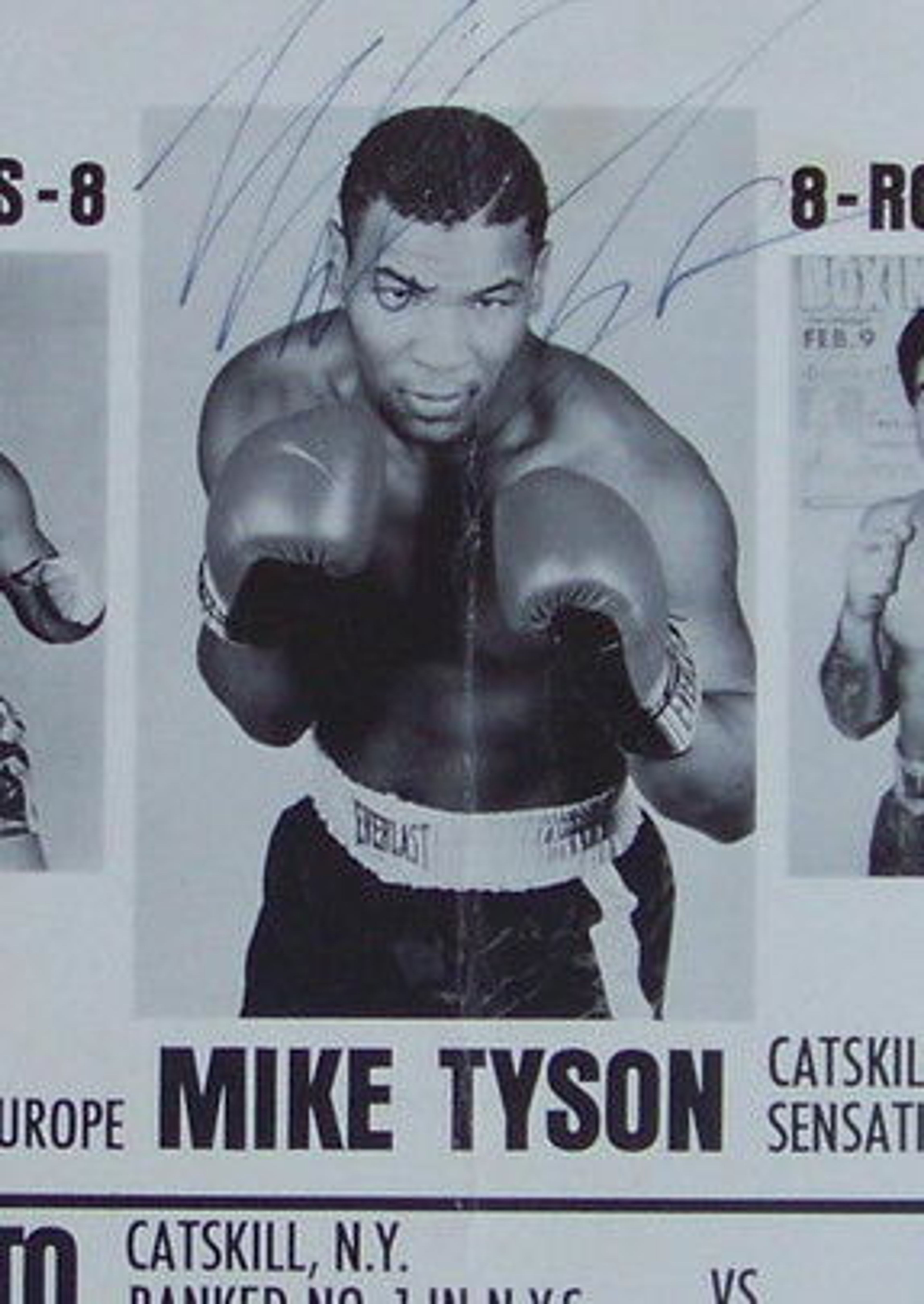 Poster image of Mike Tyson vs. Hector Mercedes