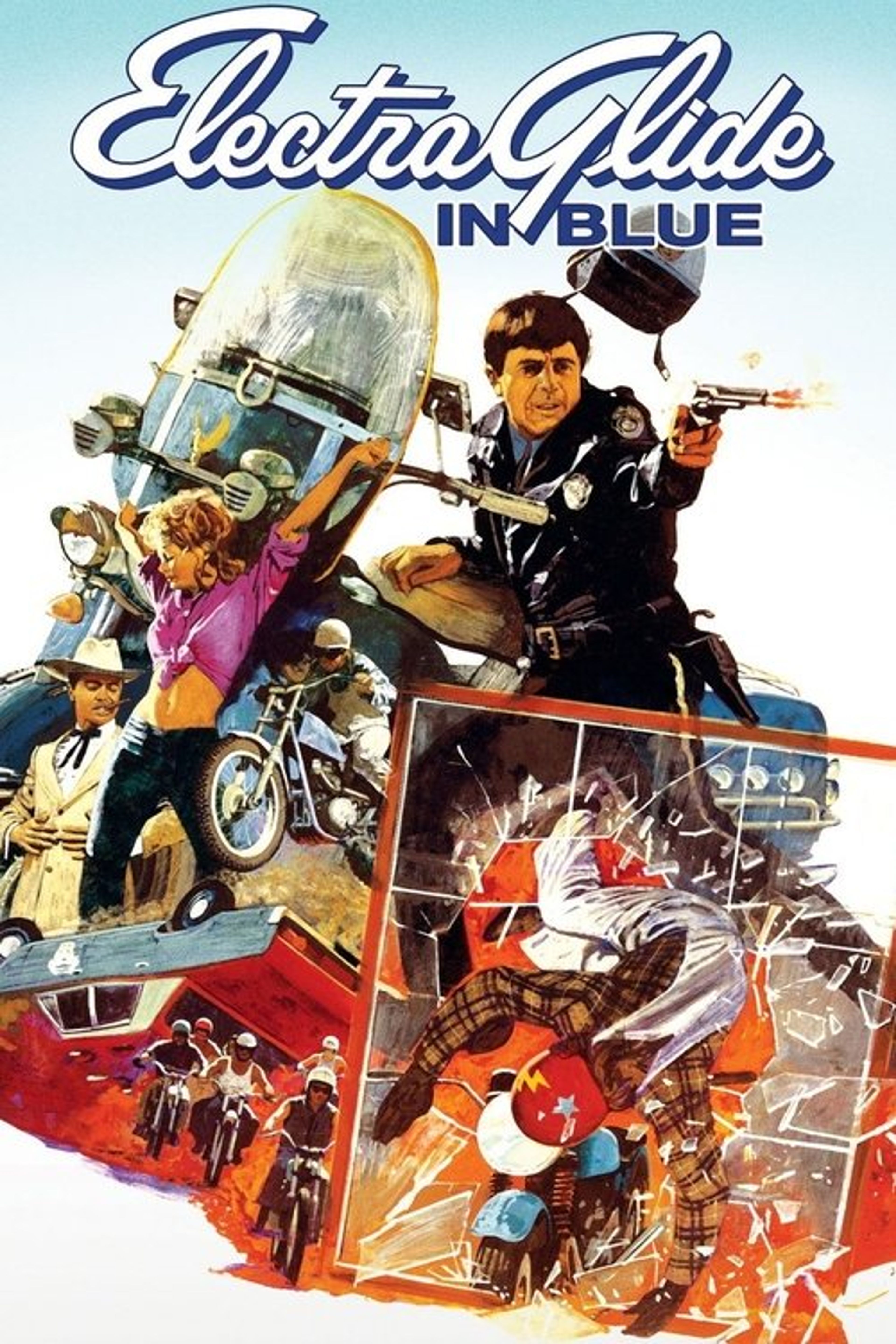 Poster image of Electra Glide in Blue