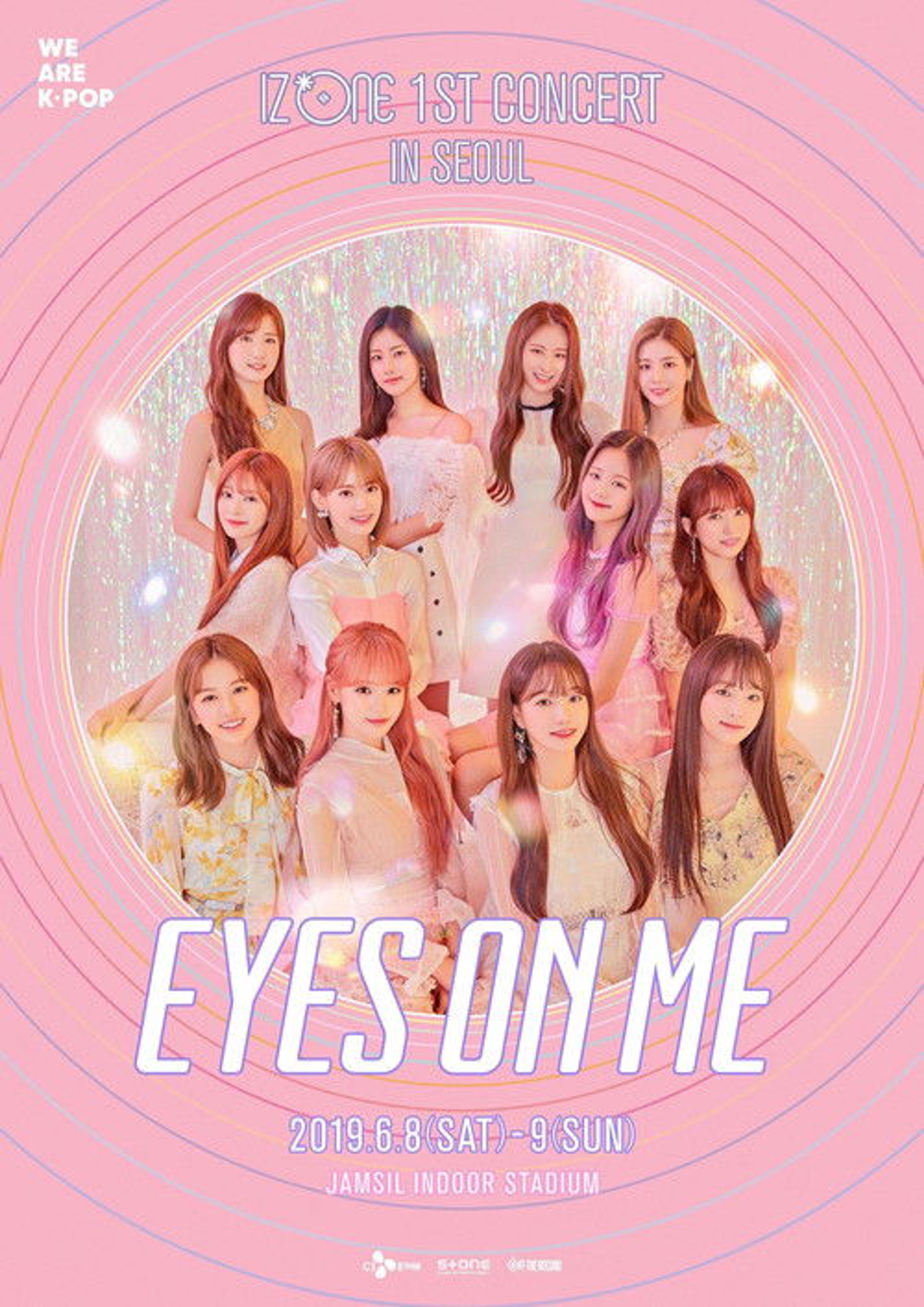 Poster image of 아이즈원 (IZ*ONE) - 1ST CONCERT IN SEOUL [EYES ON ME]