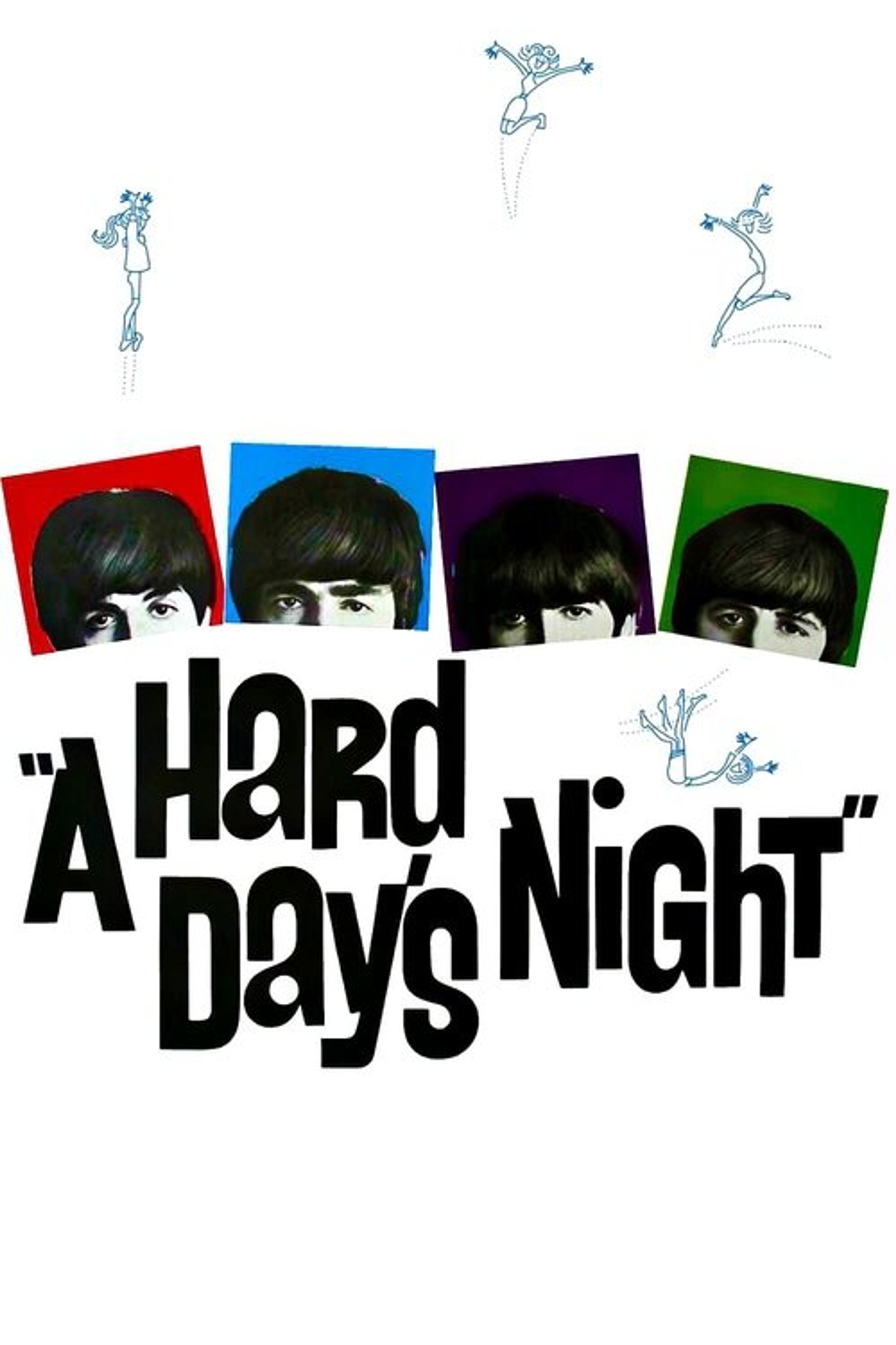 Poster image of A Hard Day's Night