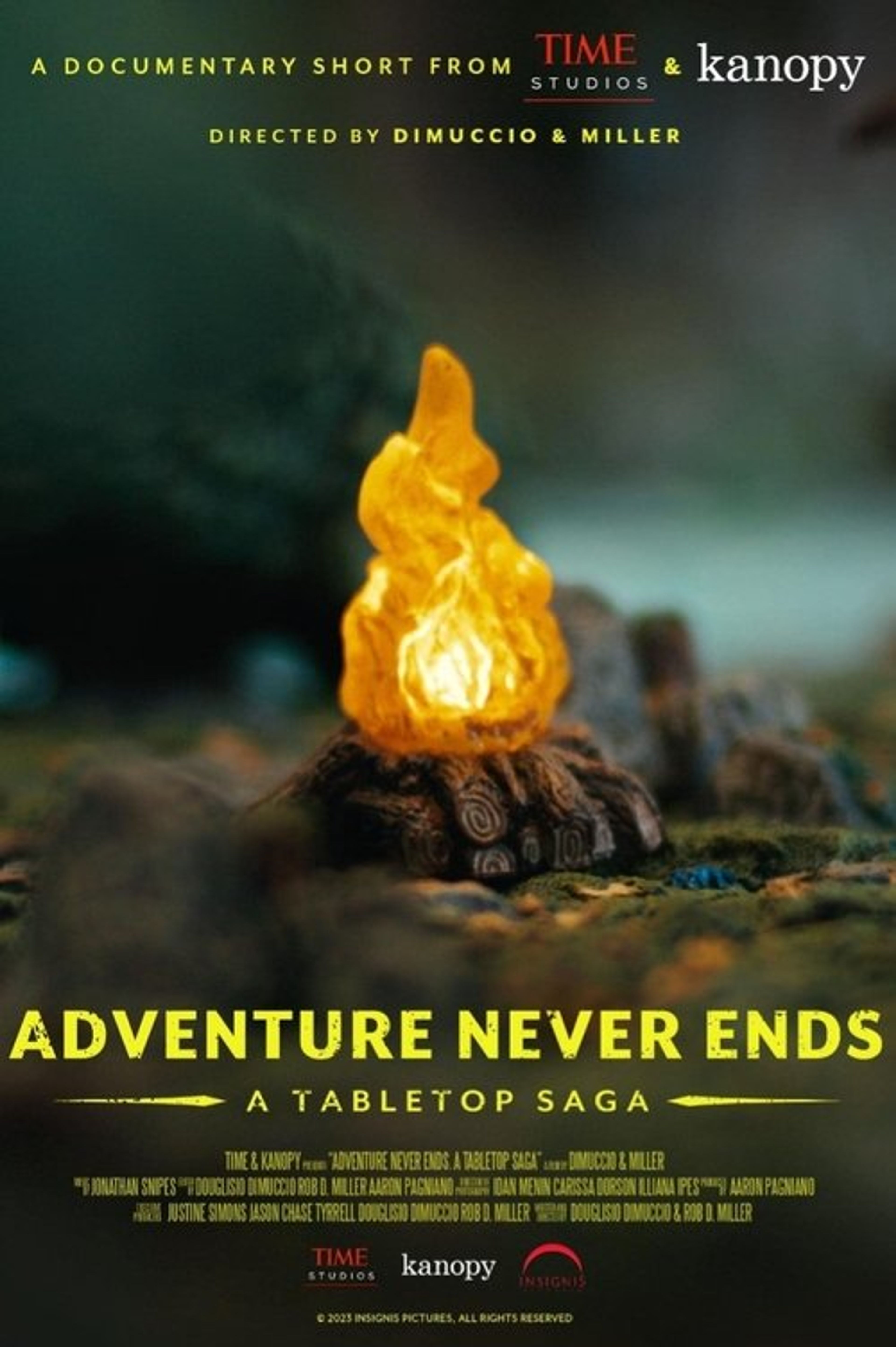 Poster image of Adventure Never Ends: A Tabletop Saga