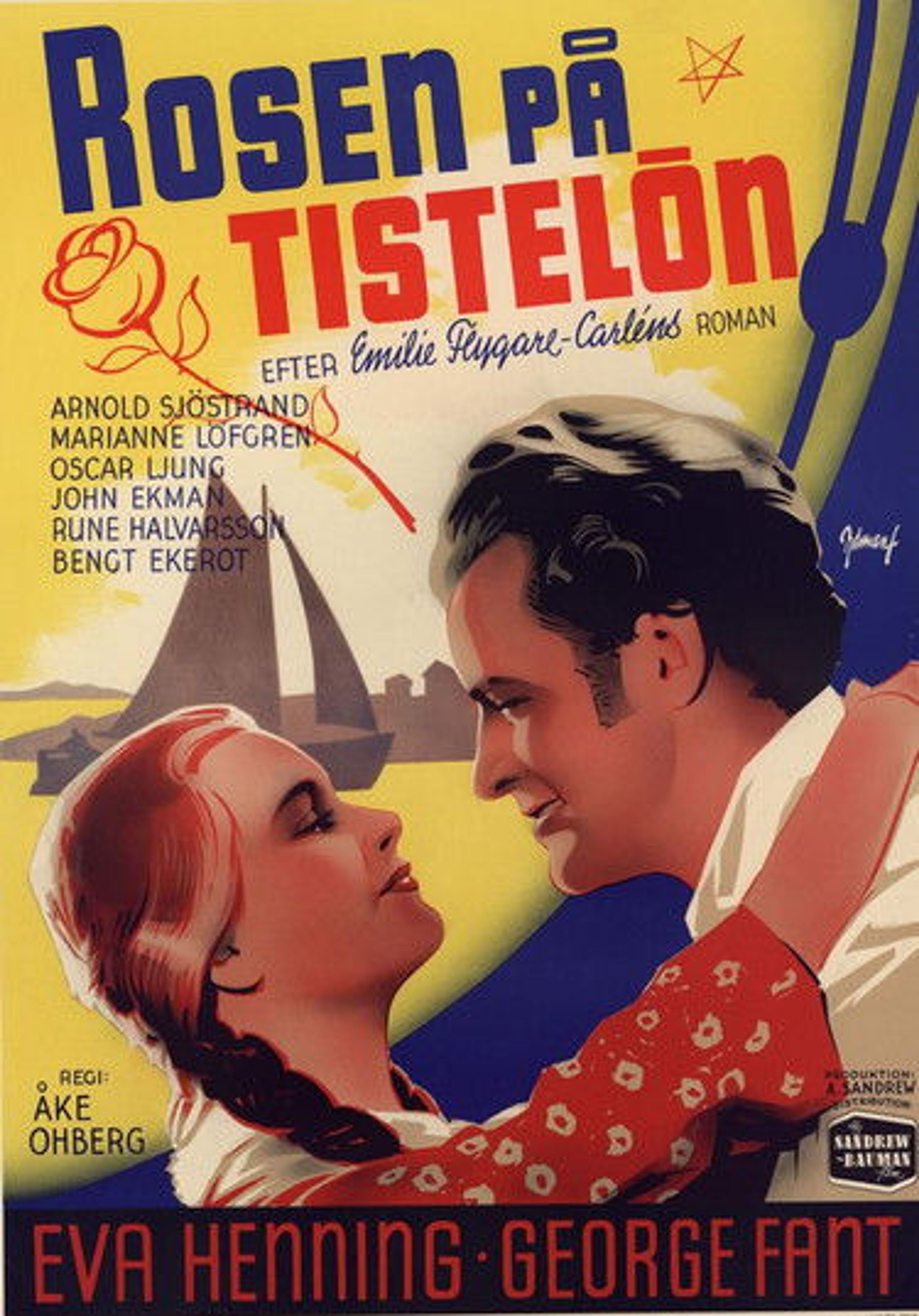 Poster image of Rosen på tistelön