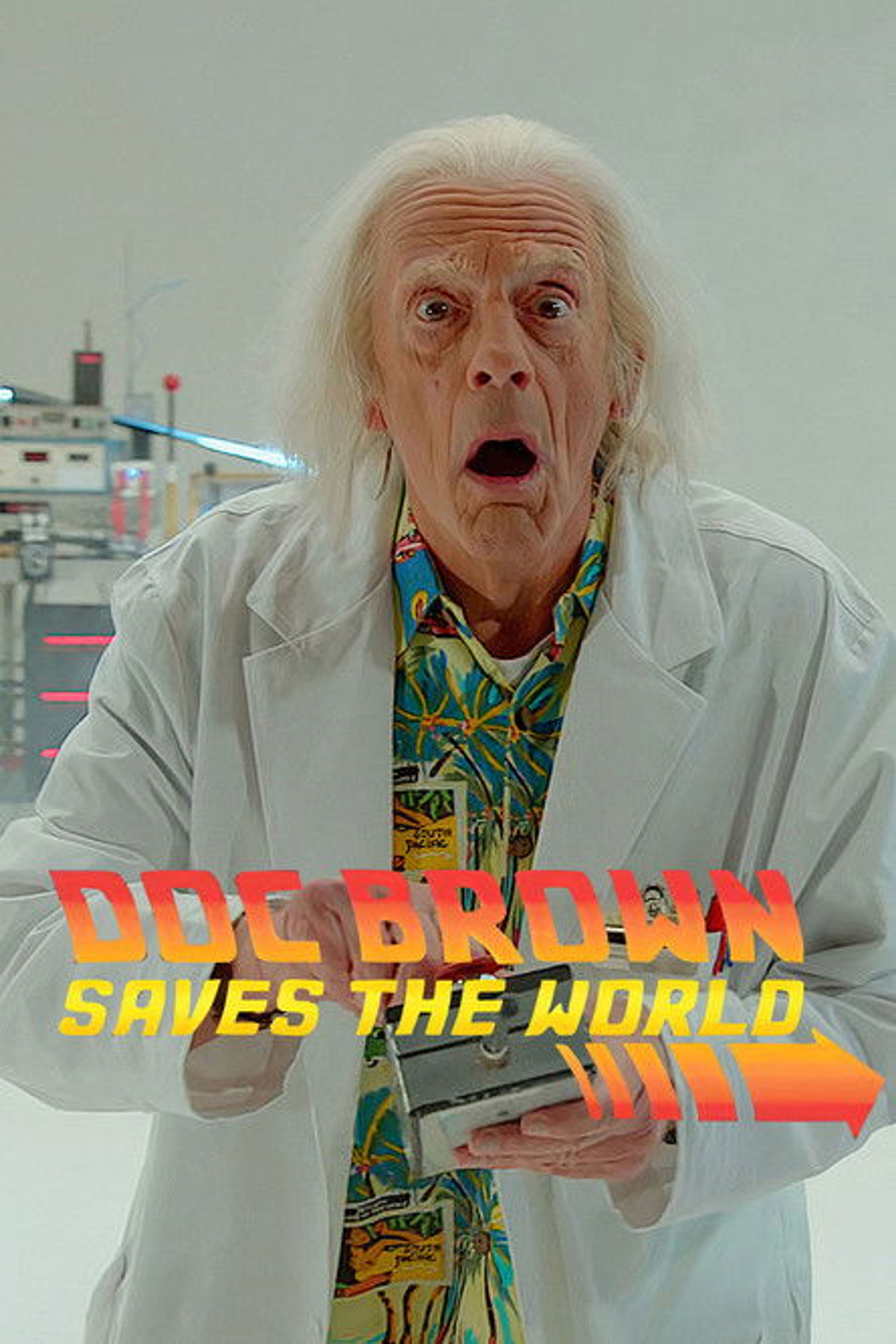 Poster image of Doc Brown Saves the World