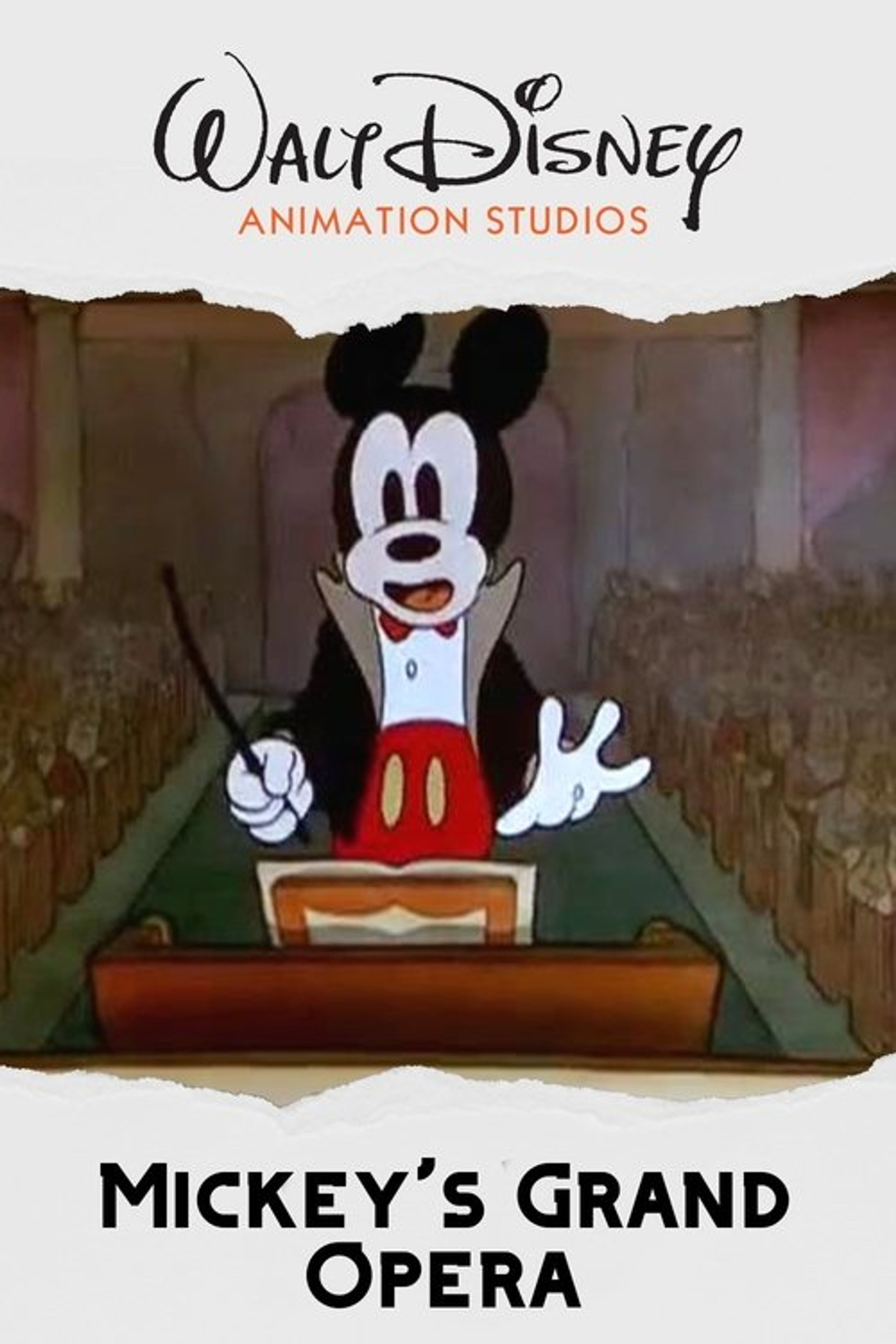 Poster image of Mickey's Grand Opera