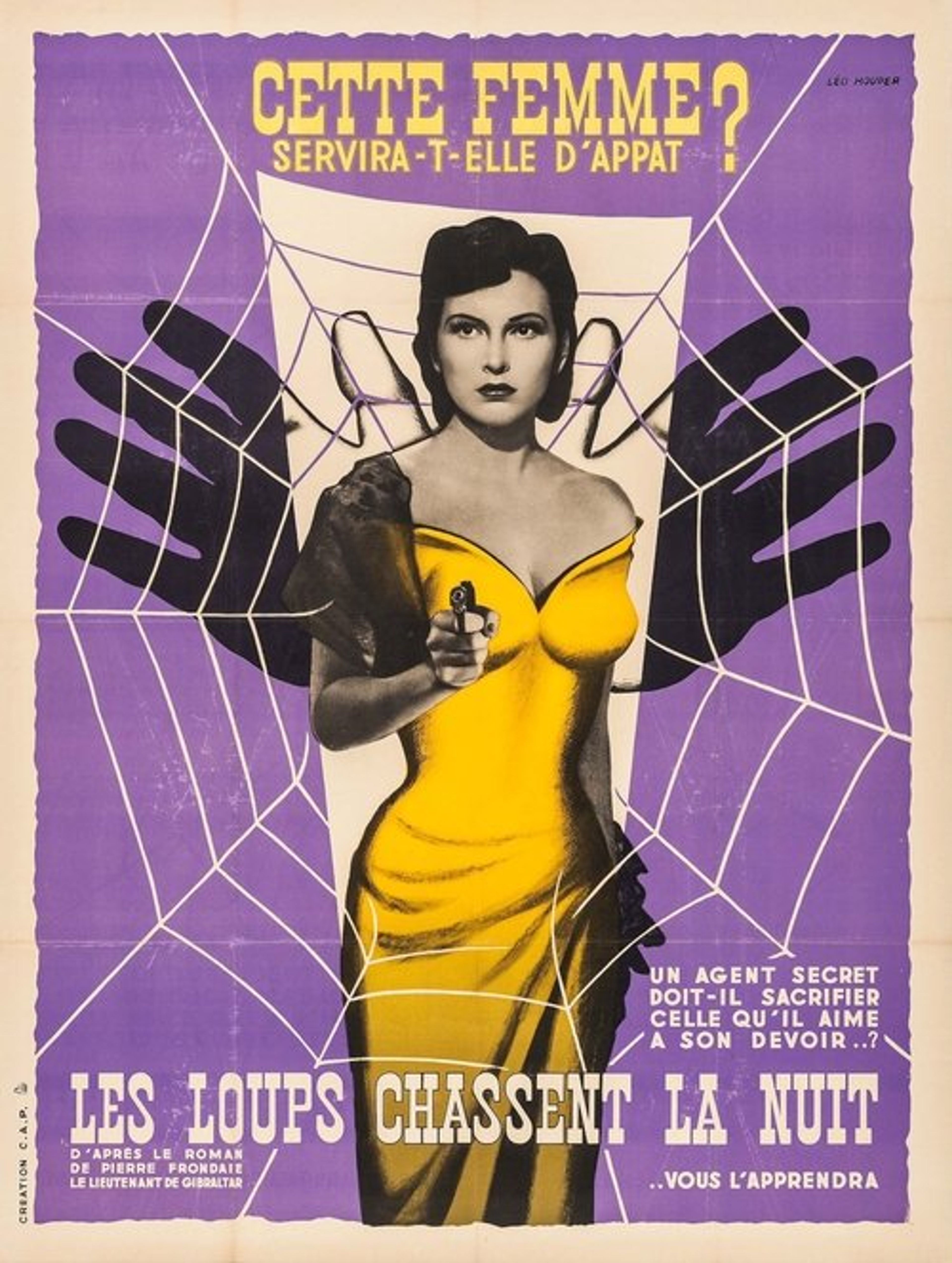 Poster image of Wolves Hunt at Night