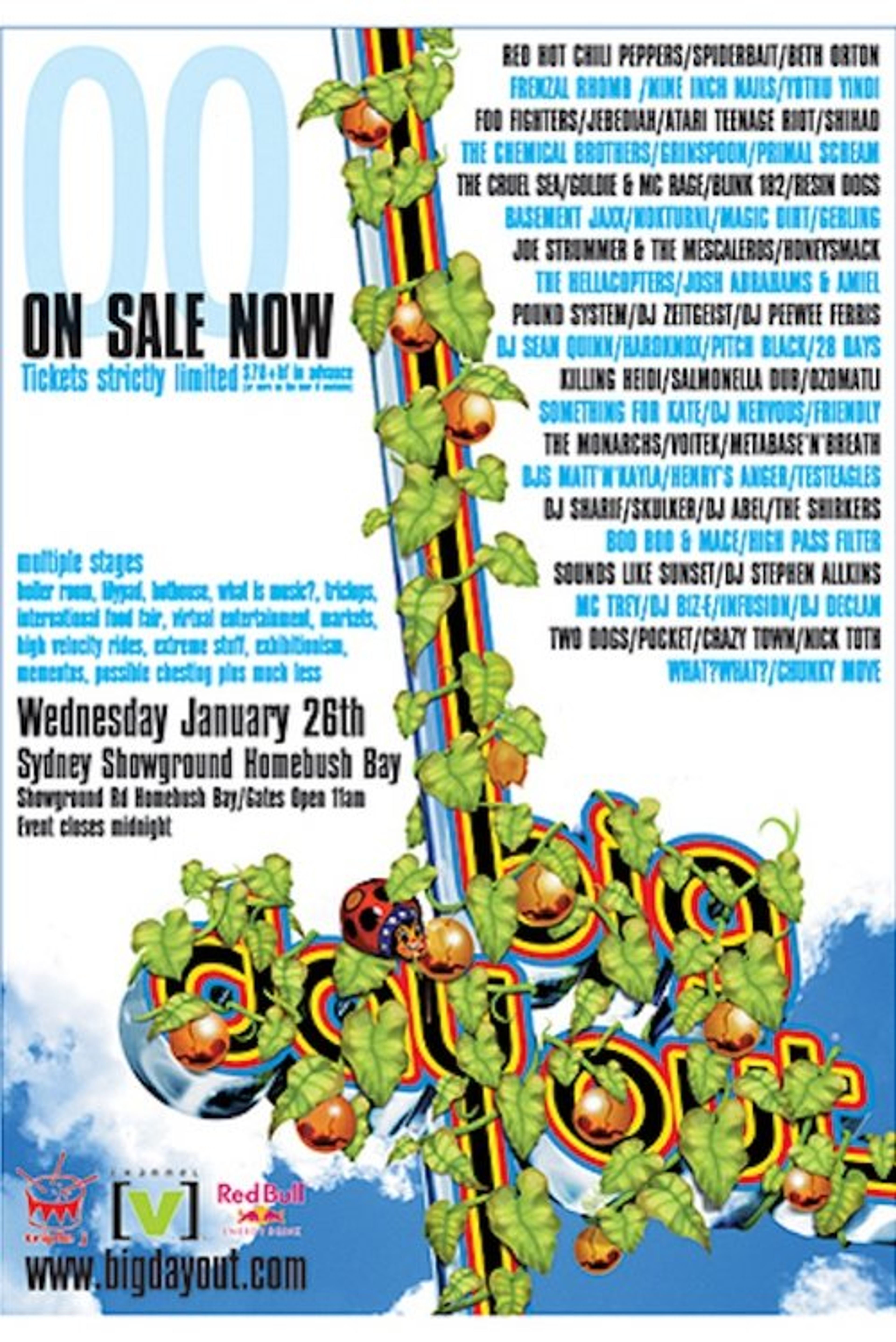 Poster image of Nine Inch Nails: Live At Big Day Out, Sydney 2000