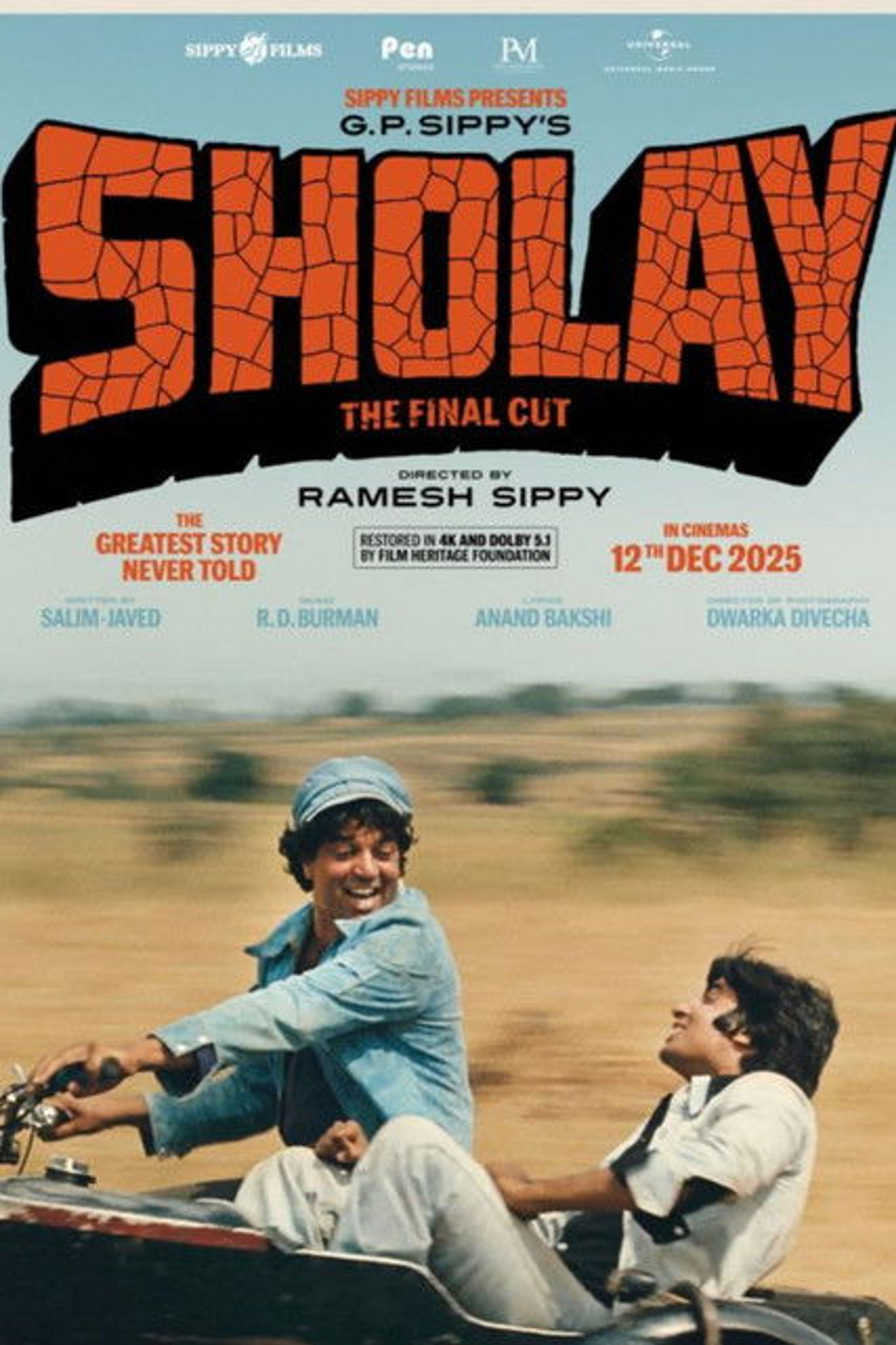 Poster image of Sholay: The Final Cut
