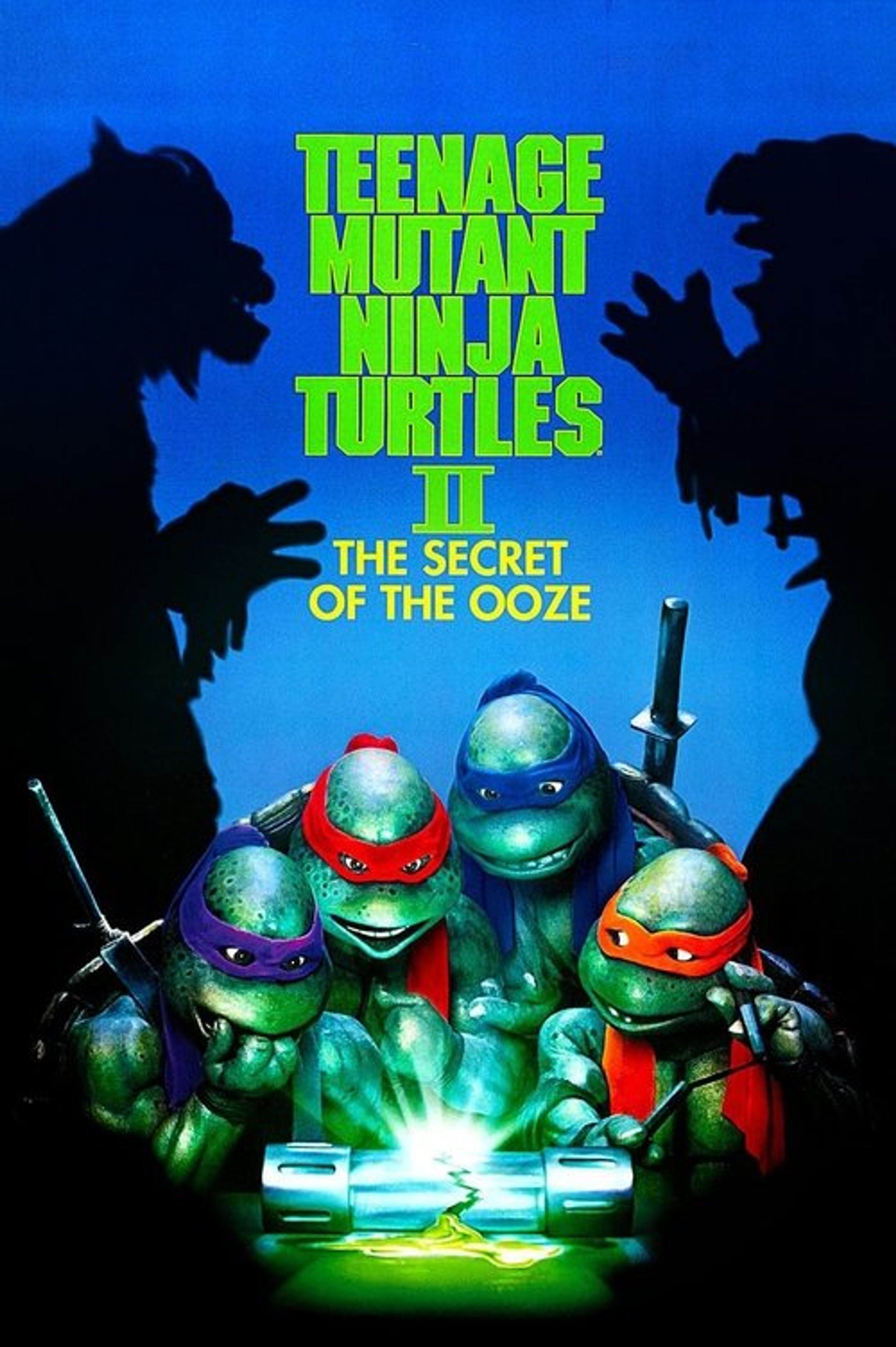 Poster image of Teenage Mutant Ninja Turtles II: The Secret of the Ooze