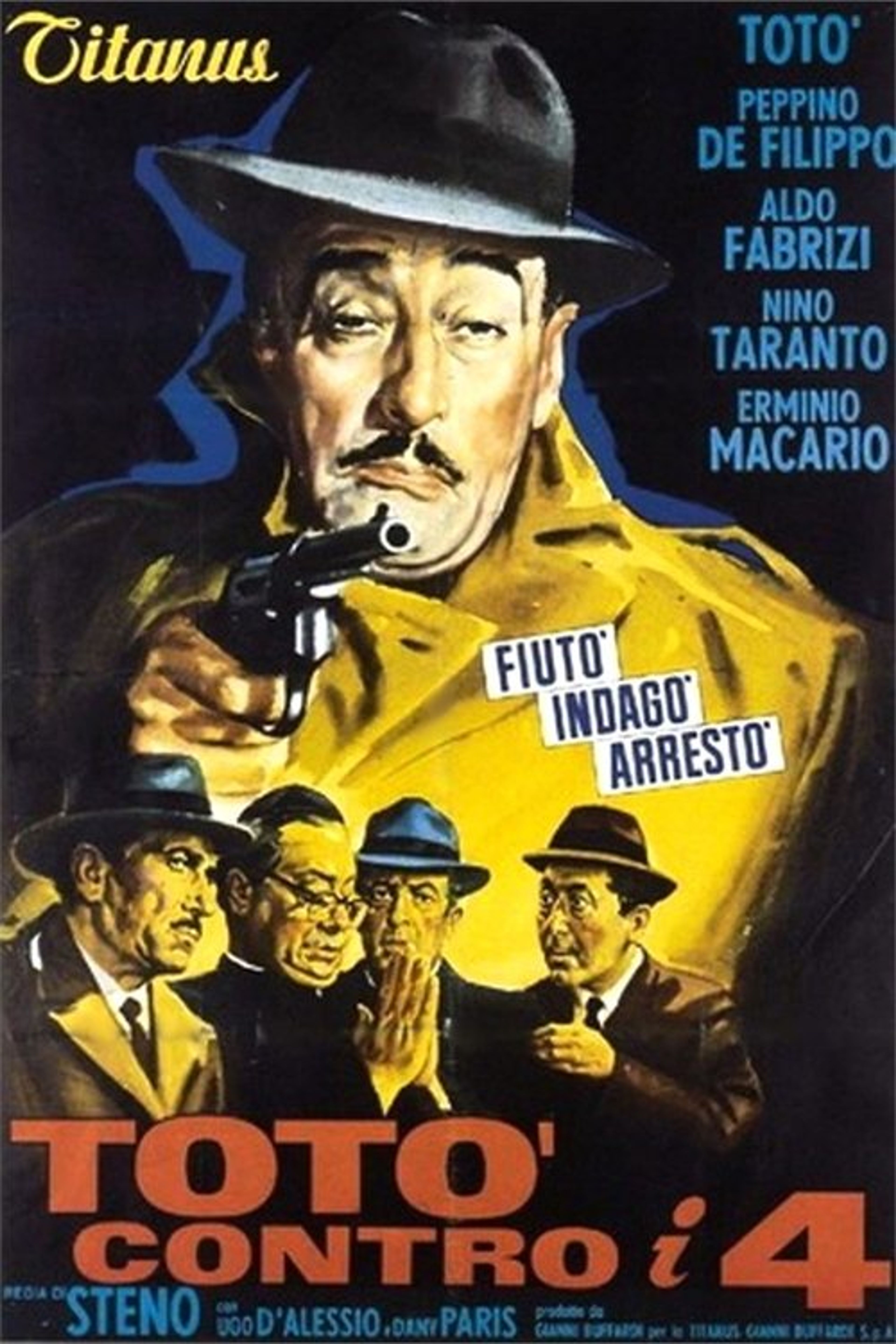 Poster image of Totò vs the Four