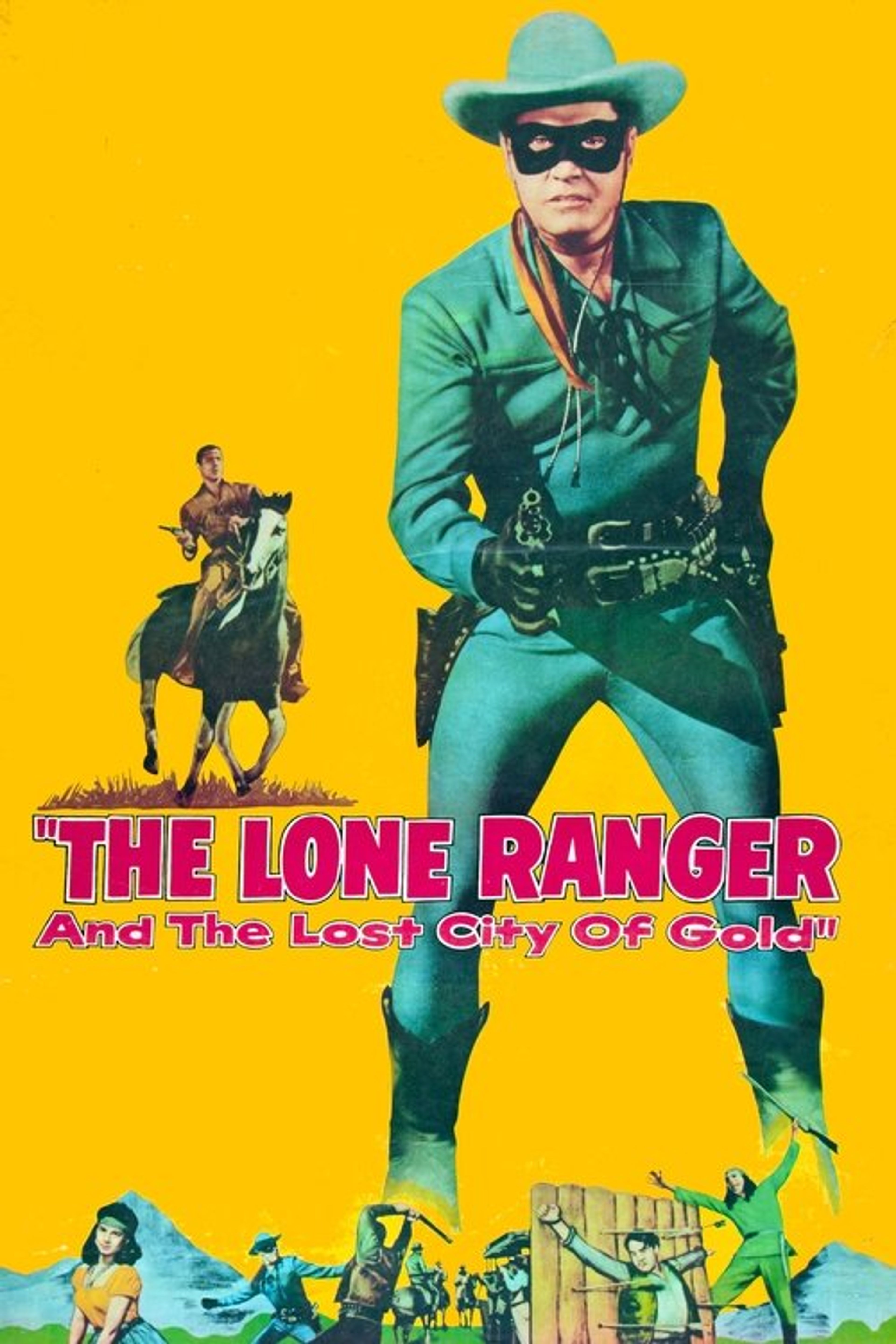 Poster image of The Lone Ranger and the Lost City of Gold