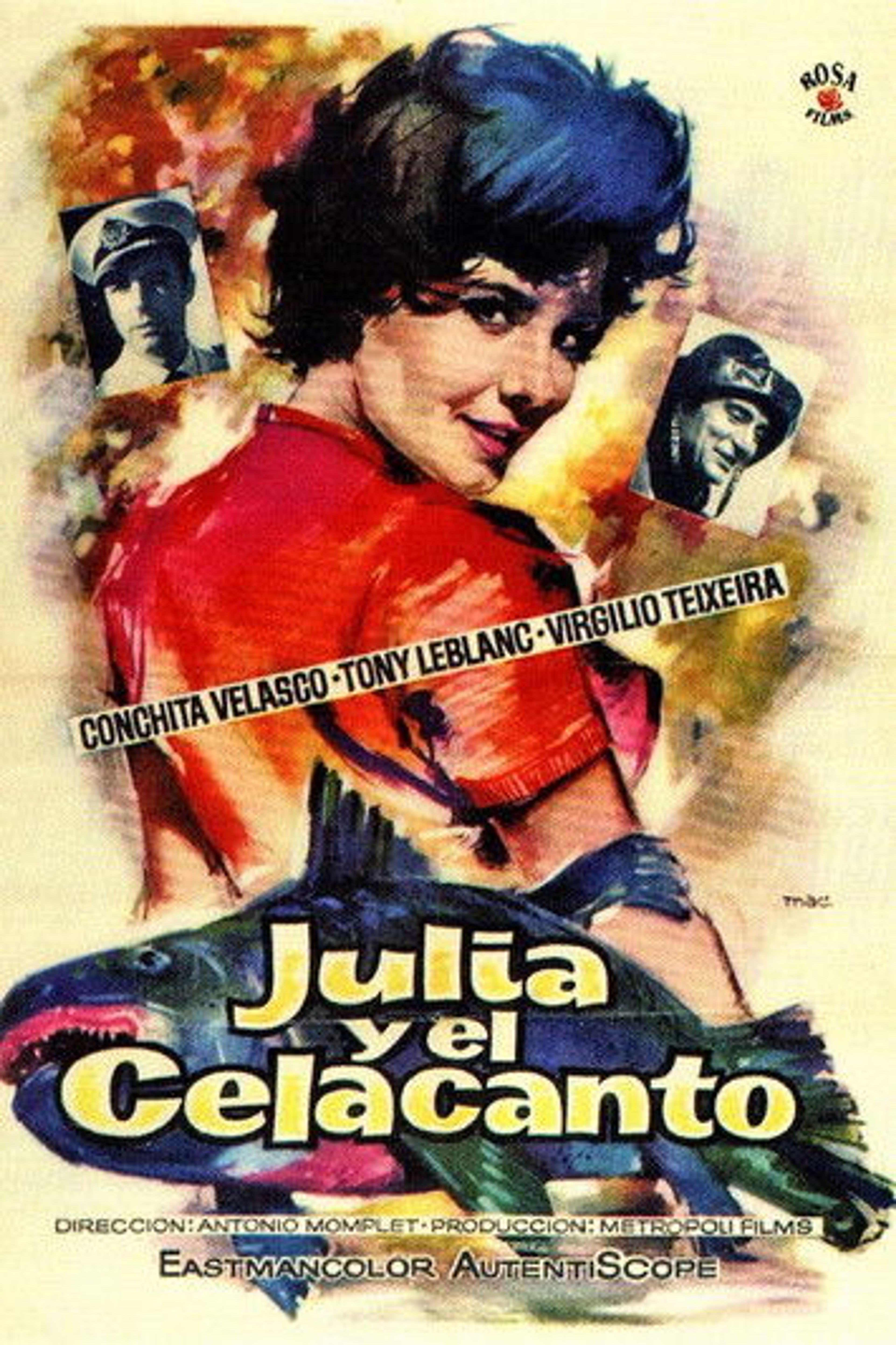 Poster image of Julia y el celacanto