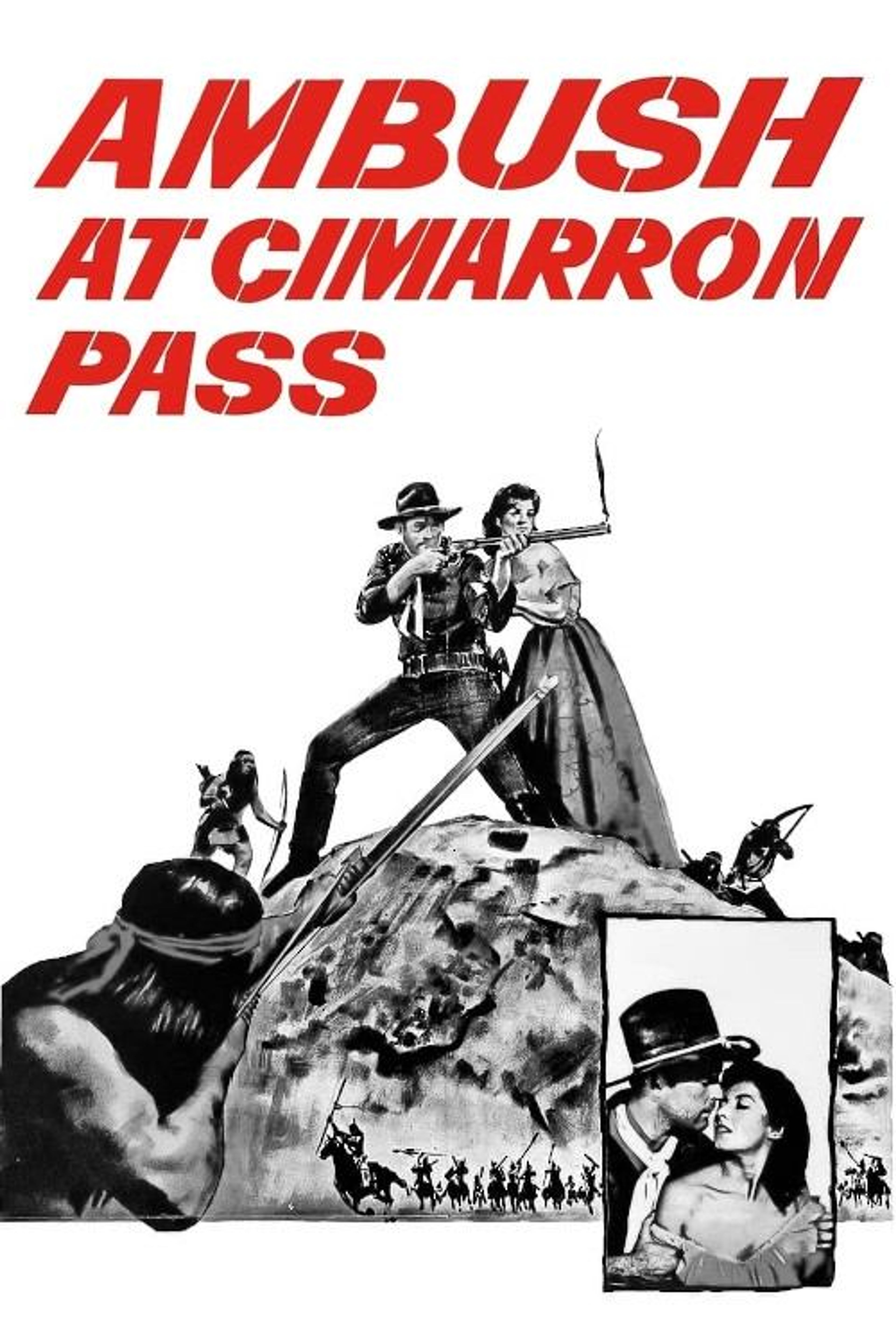 Poster image of Ambush at Cimarron Pass