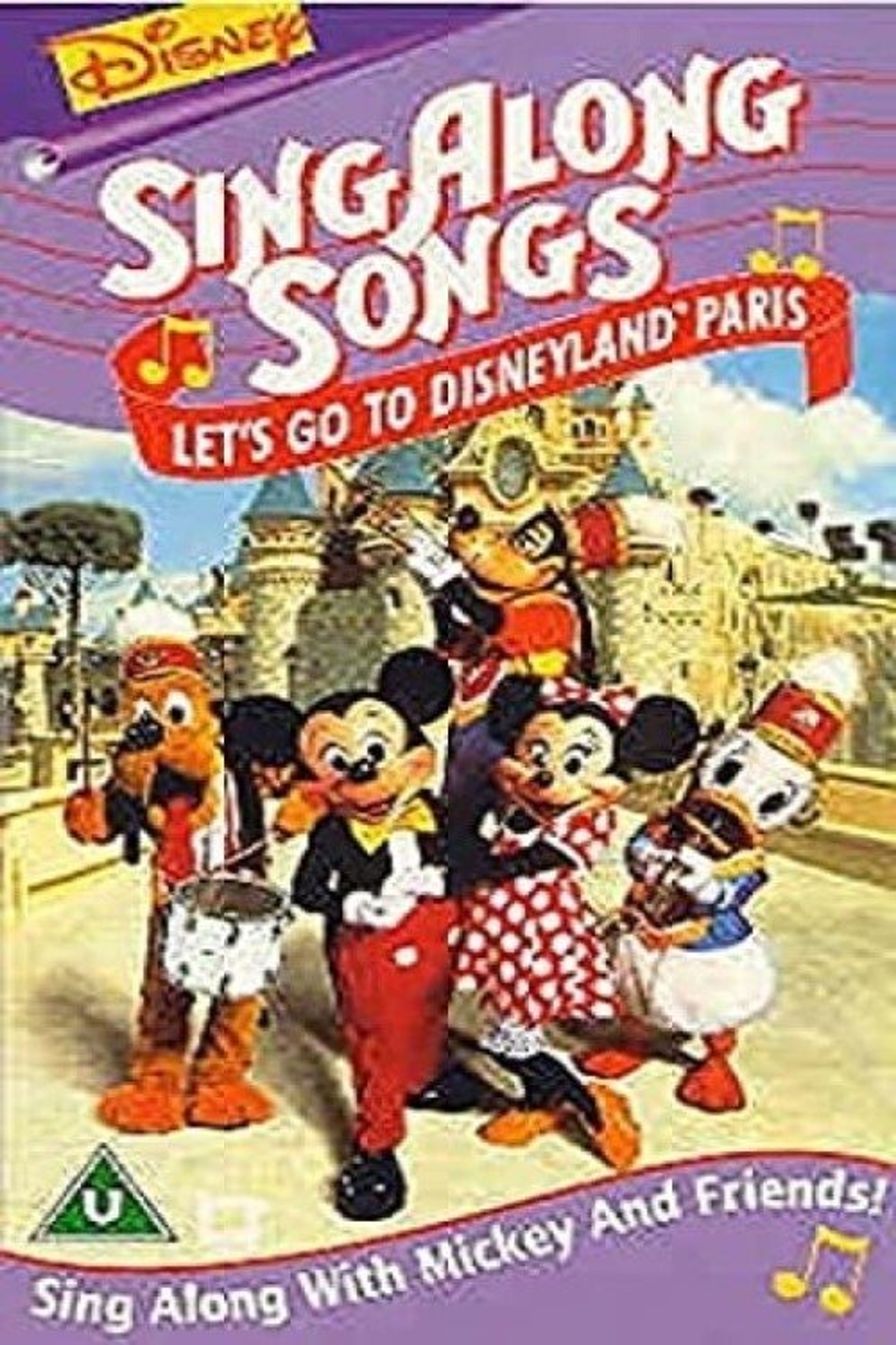 Poster image of Disney’s Sing-Along Songs: Let's Go To Disneyland Paris!