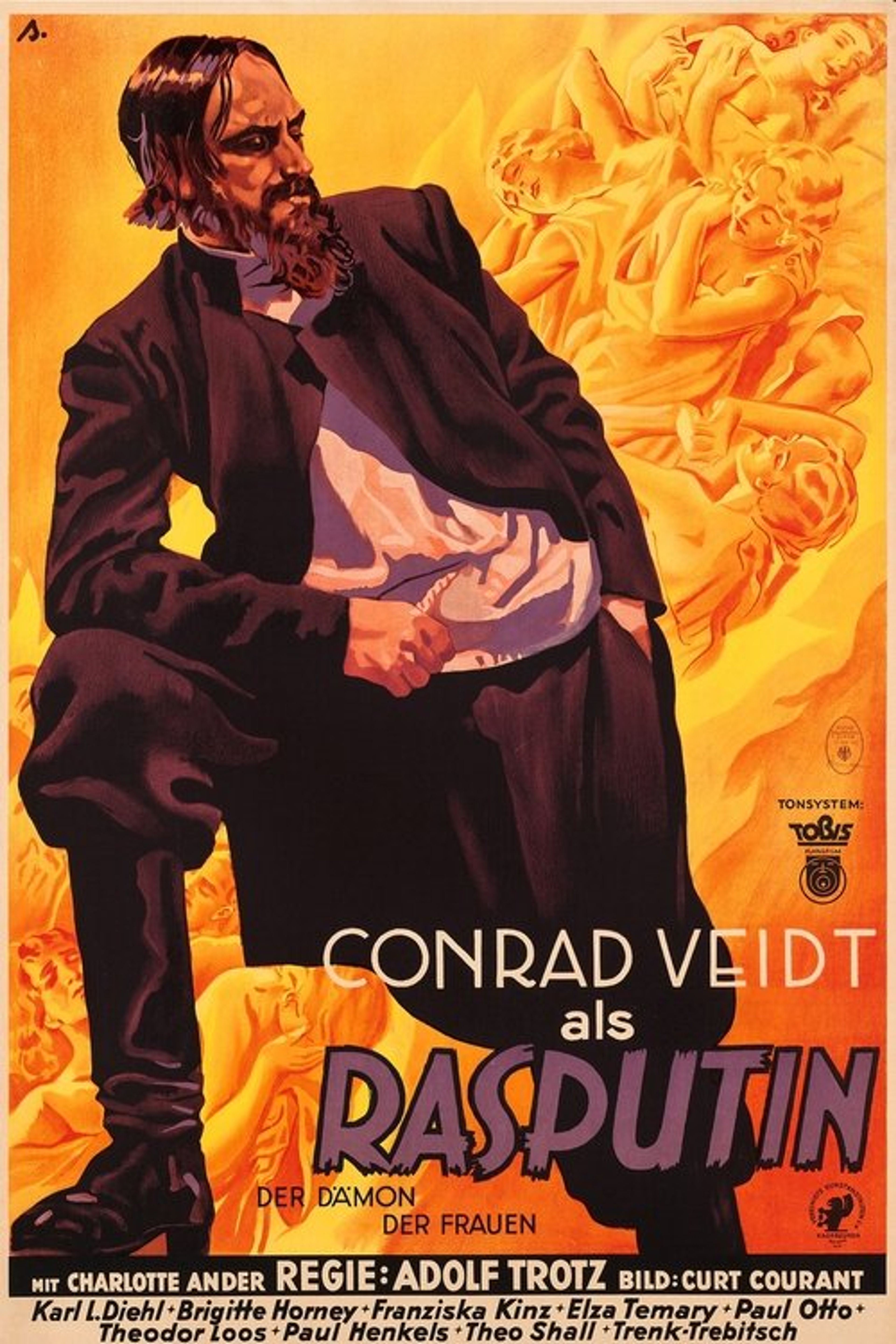 Poster image of Rasputin, Demon of the Women