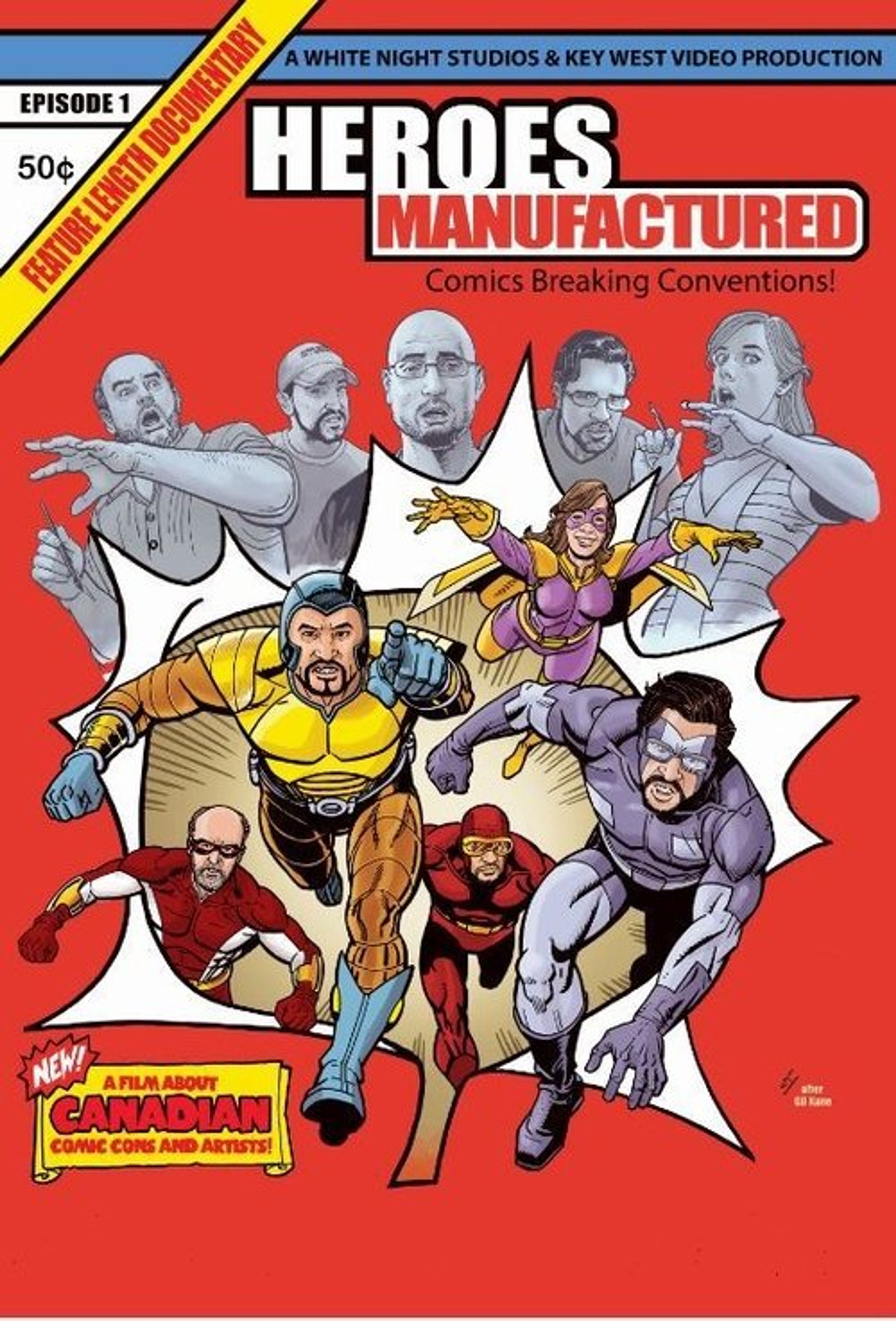 Poster image of Heroes Manufactured