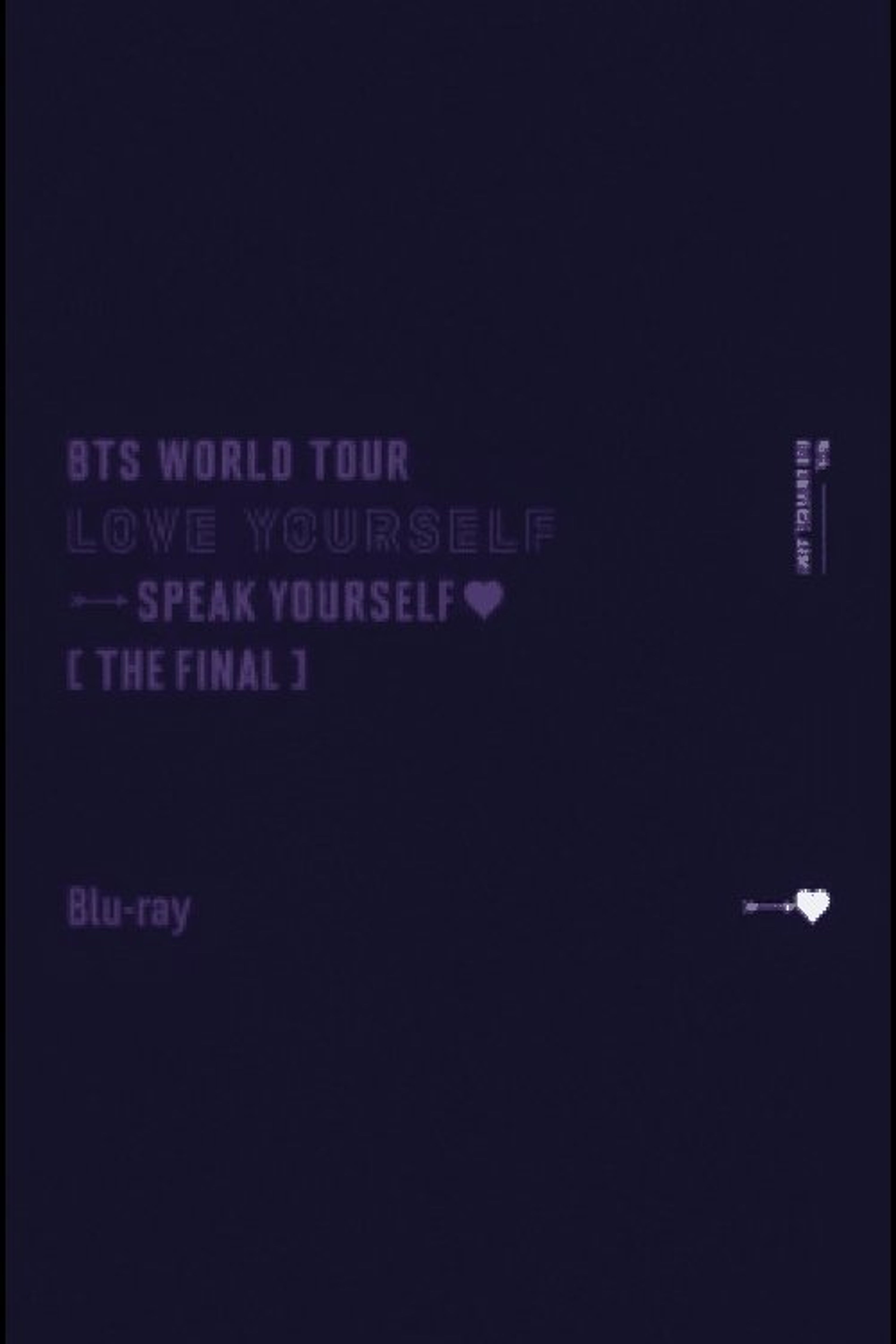 Poster image of BTS Love Yourself : Speak Yourself [The Final]