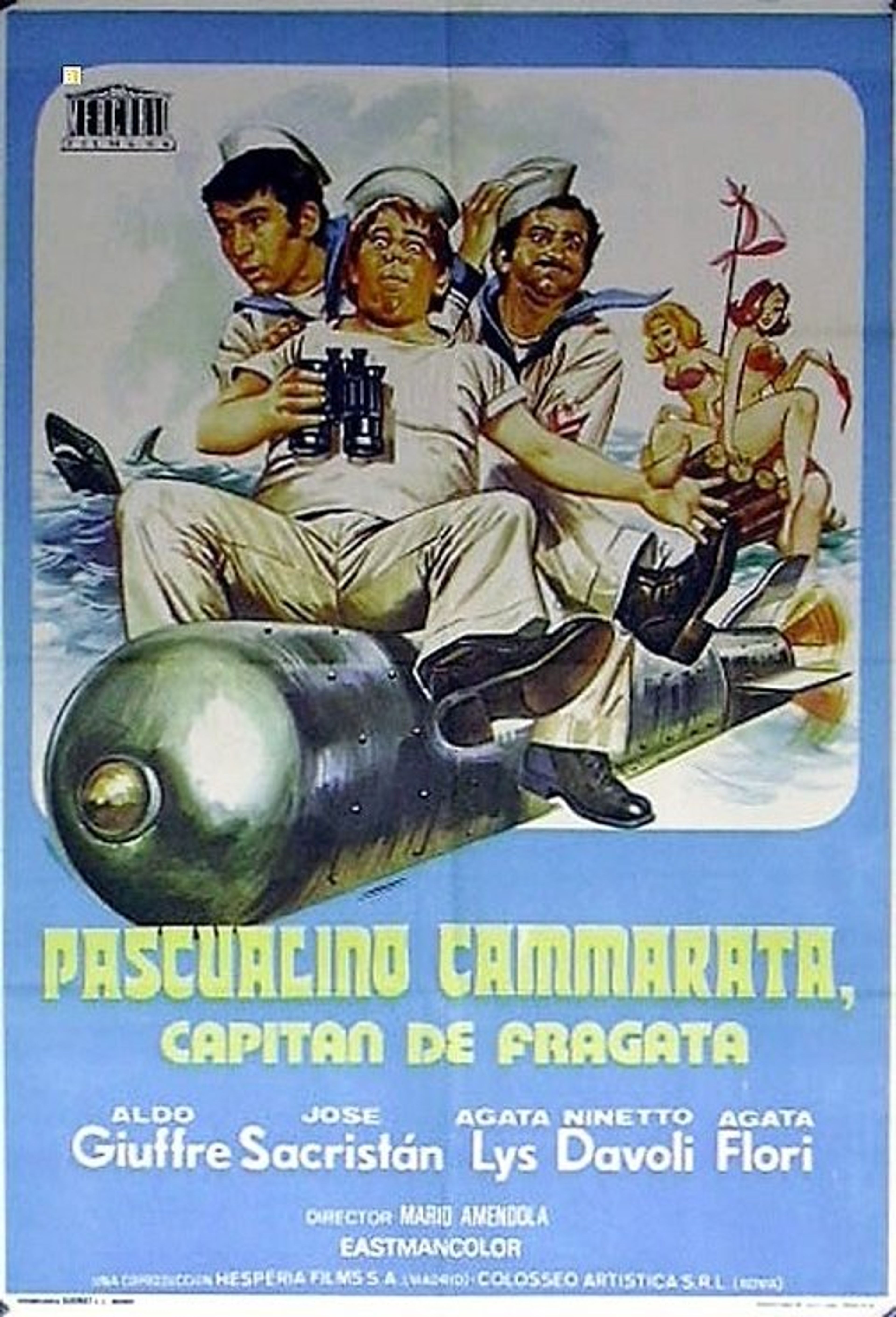 Poster image of Pasqualino Cammarata... capitano di fregata
