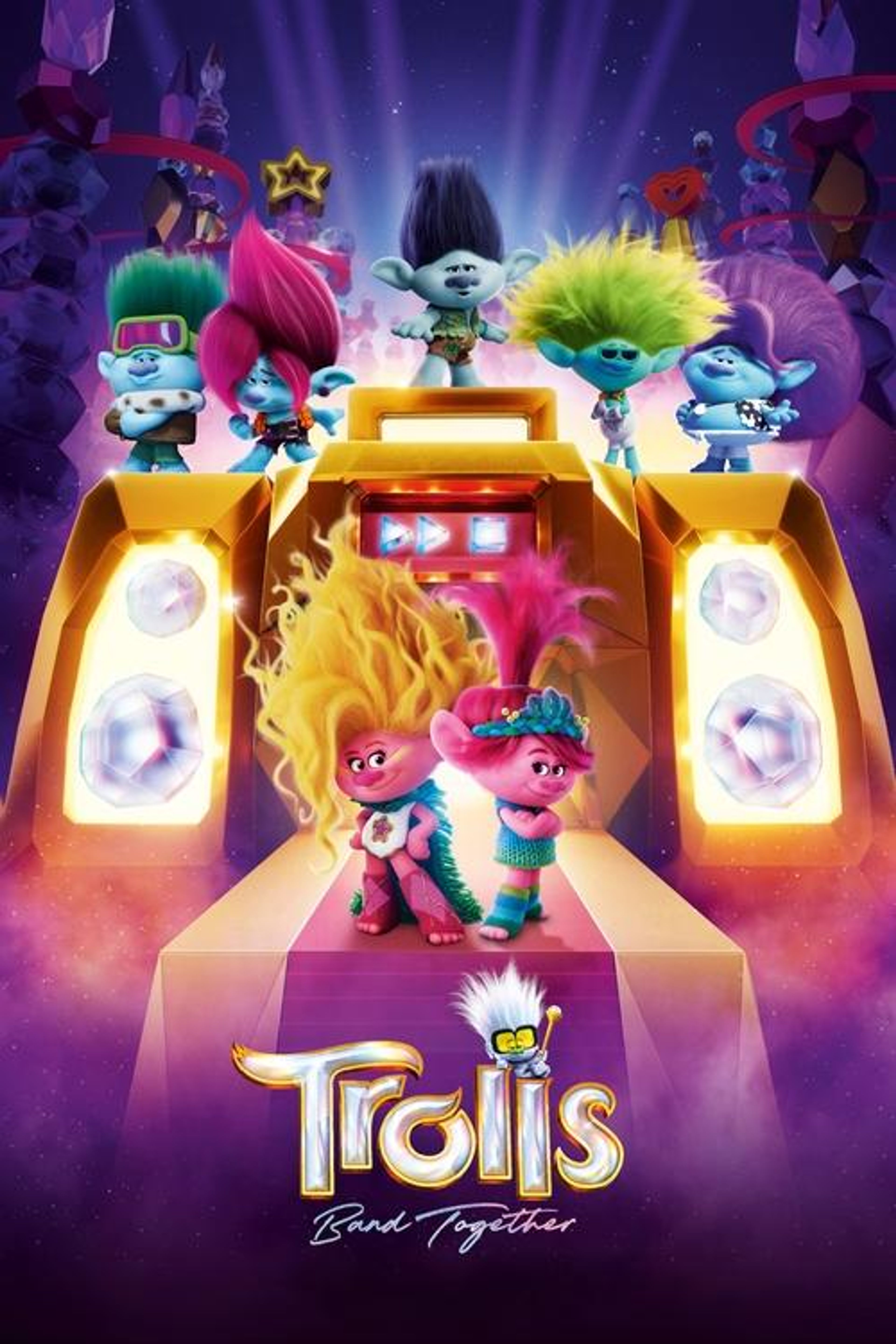 Poster image of Trolls Band Together