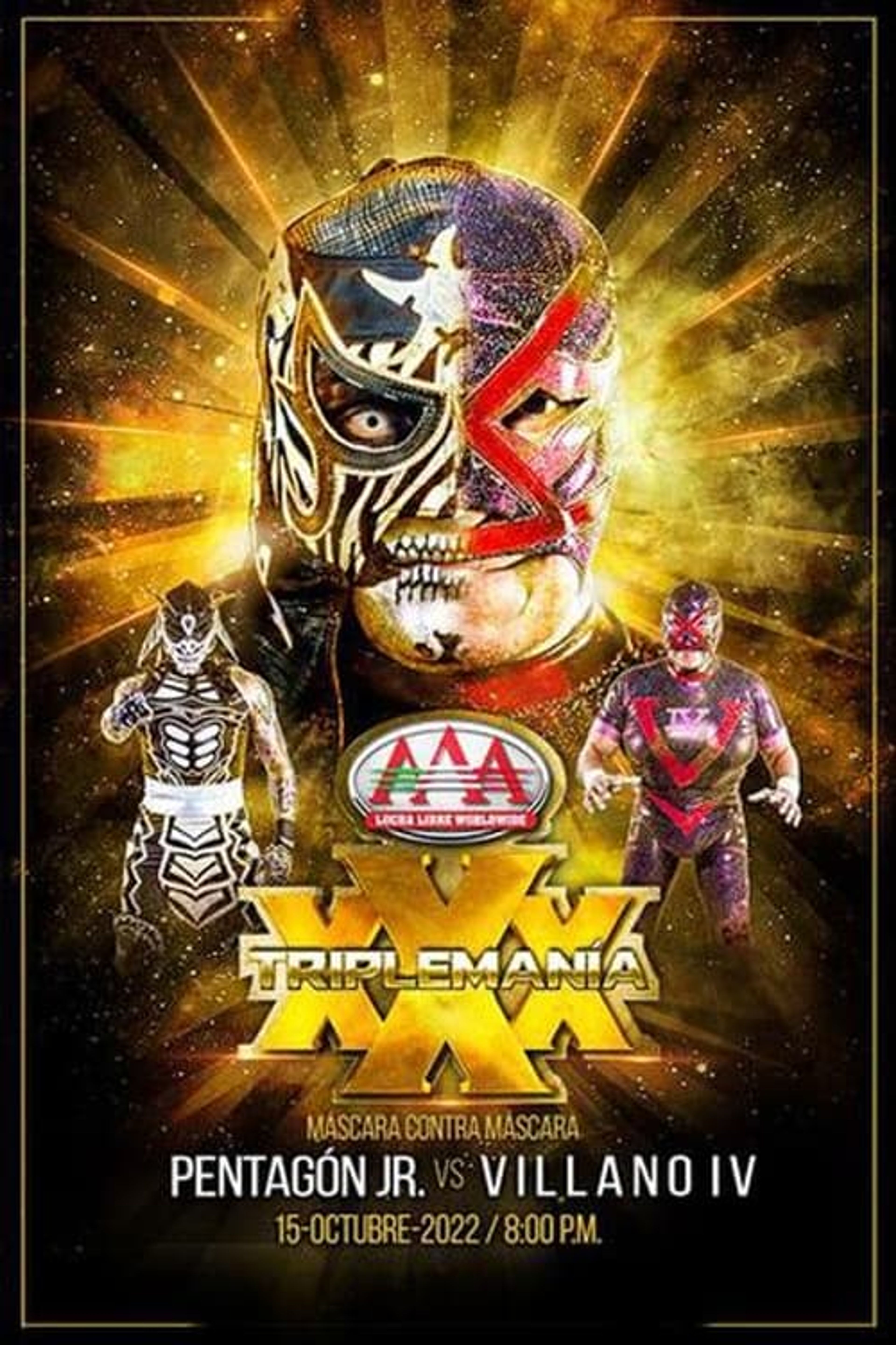 Poster image of AAA Triplemania XXX: Mexico City