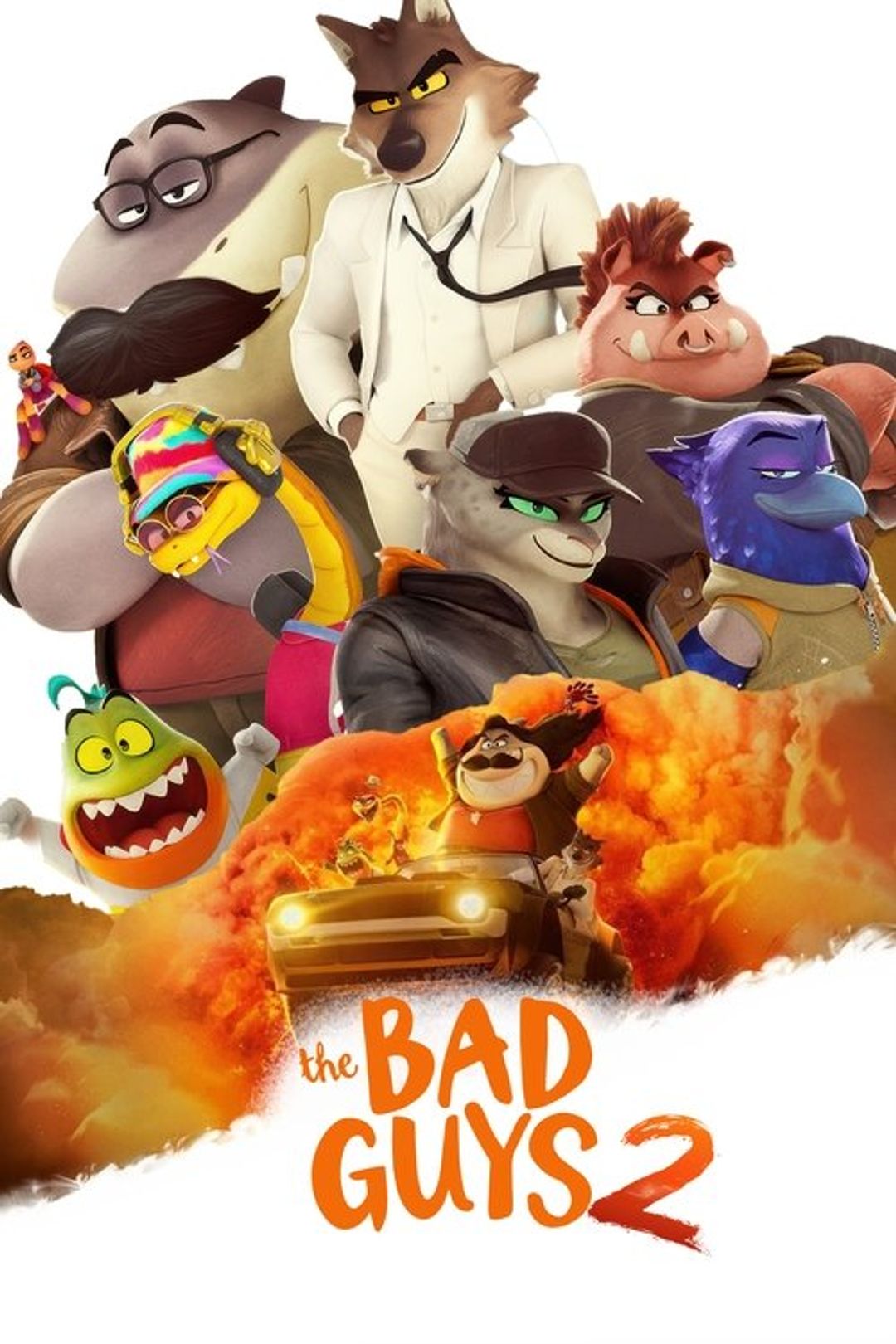 Poster image of The Bad Guys 2