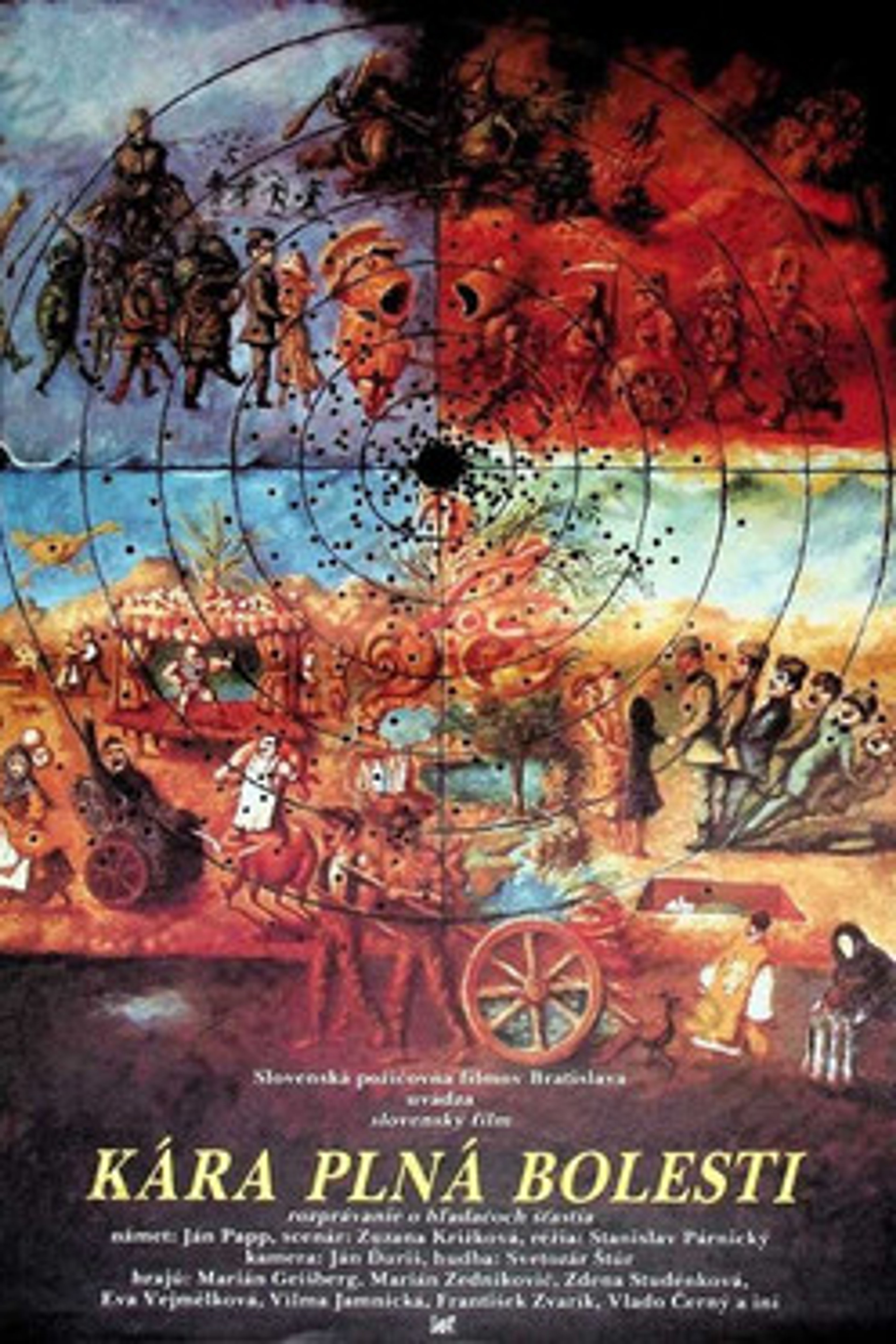 Poster image of Kára plná bolesti